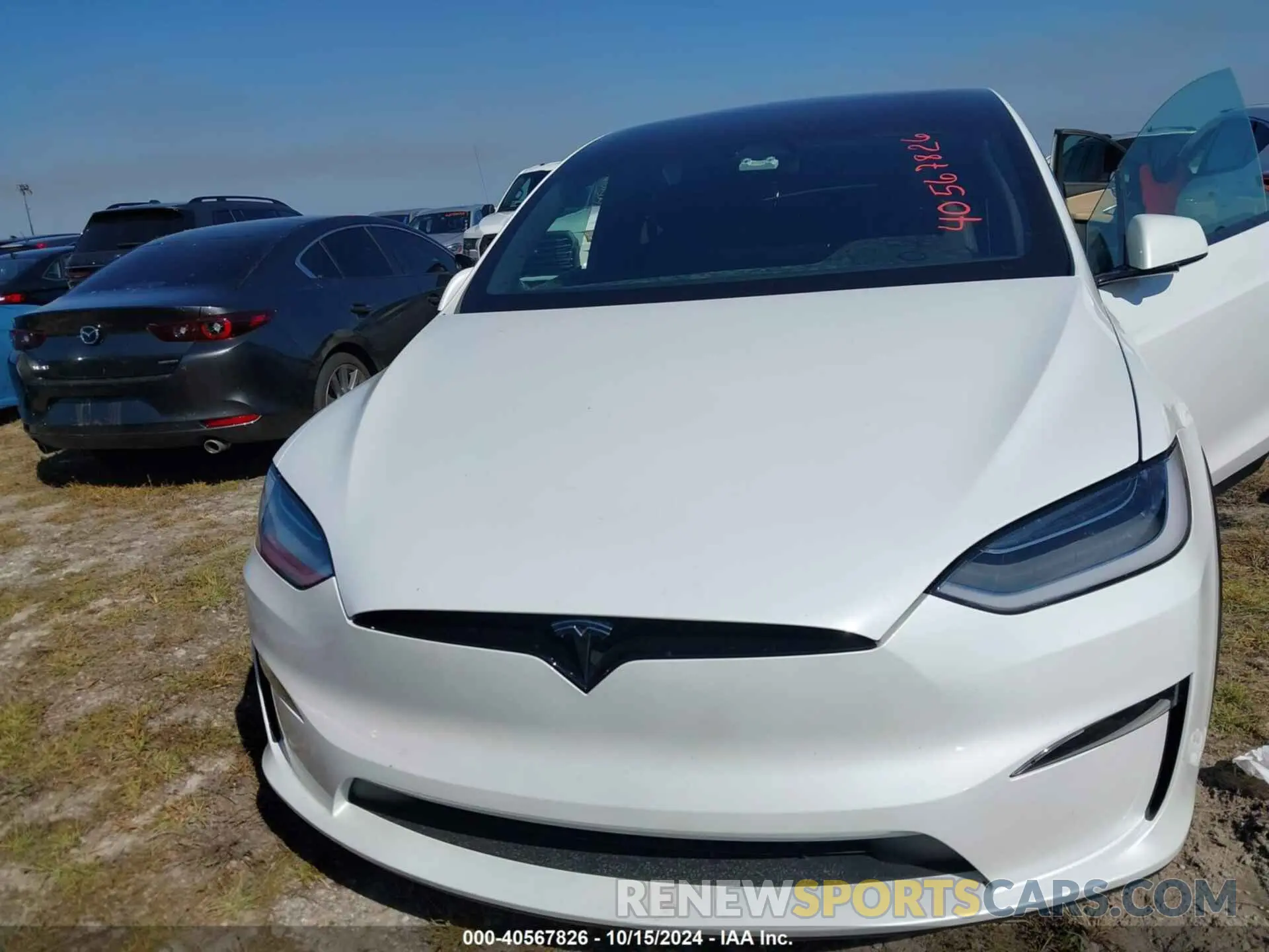 11 Photograph of a damaged car 7SAXCAE59PF384181 TESLA MODEL X 2023