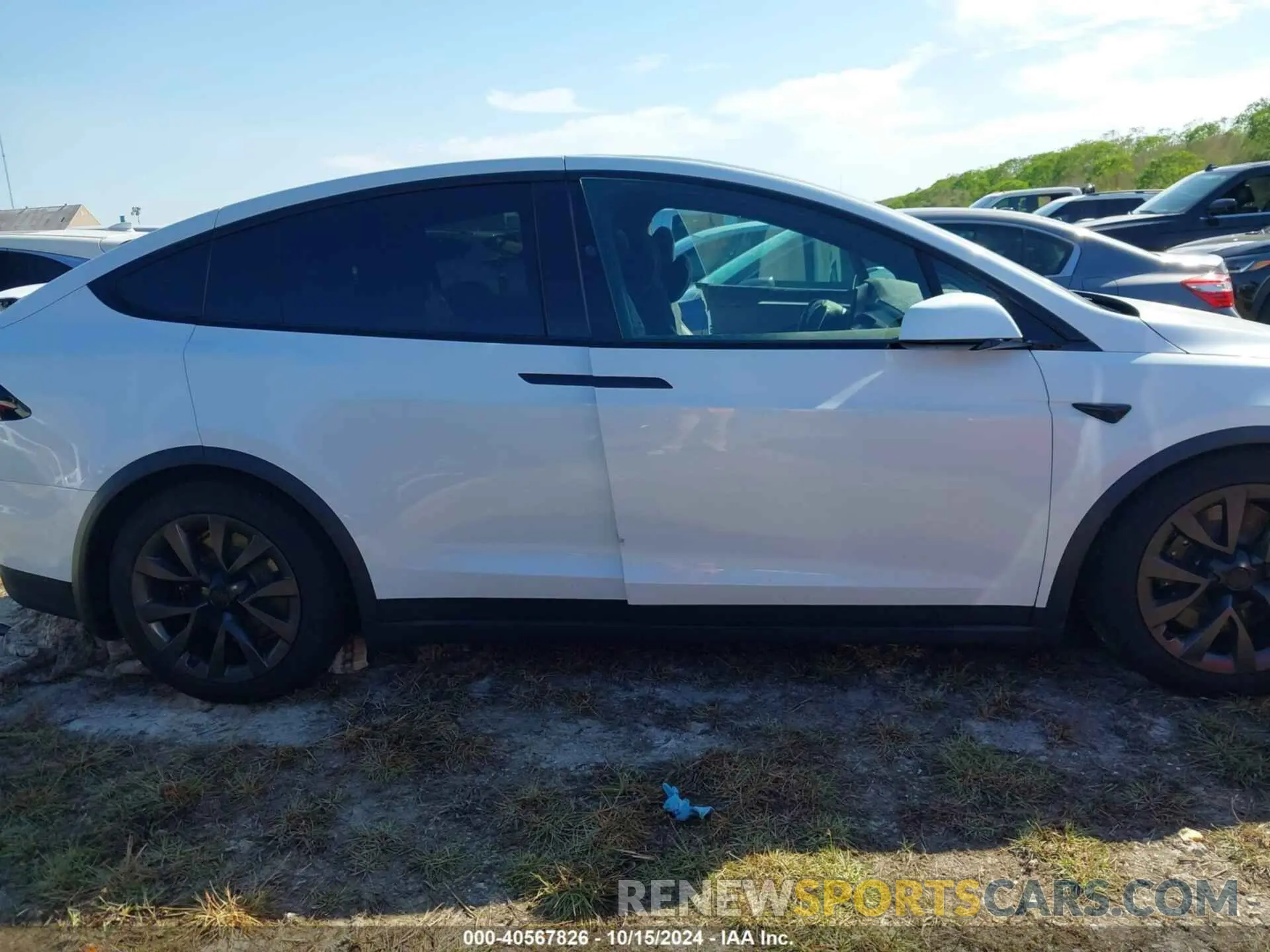 12 Photograph of a damaged car 7SAXCAE59PF384181 TESLA MODEL X 2023