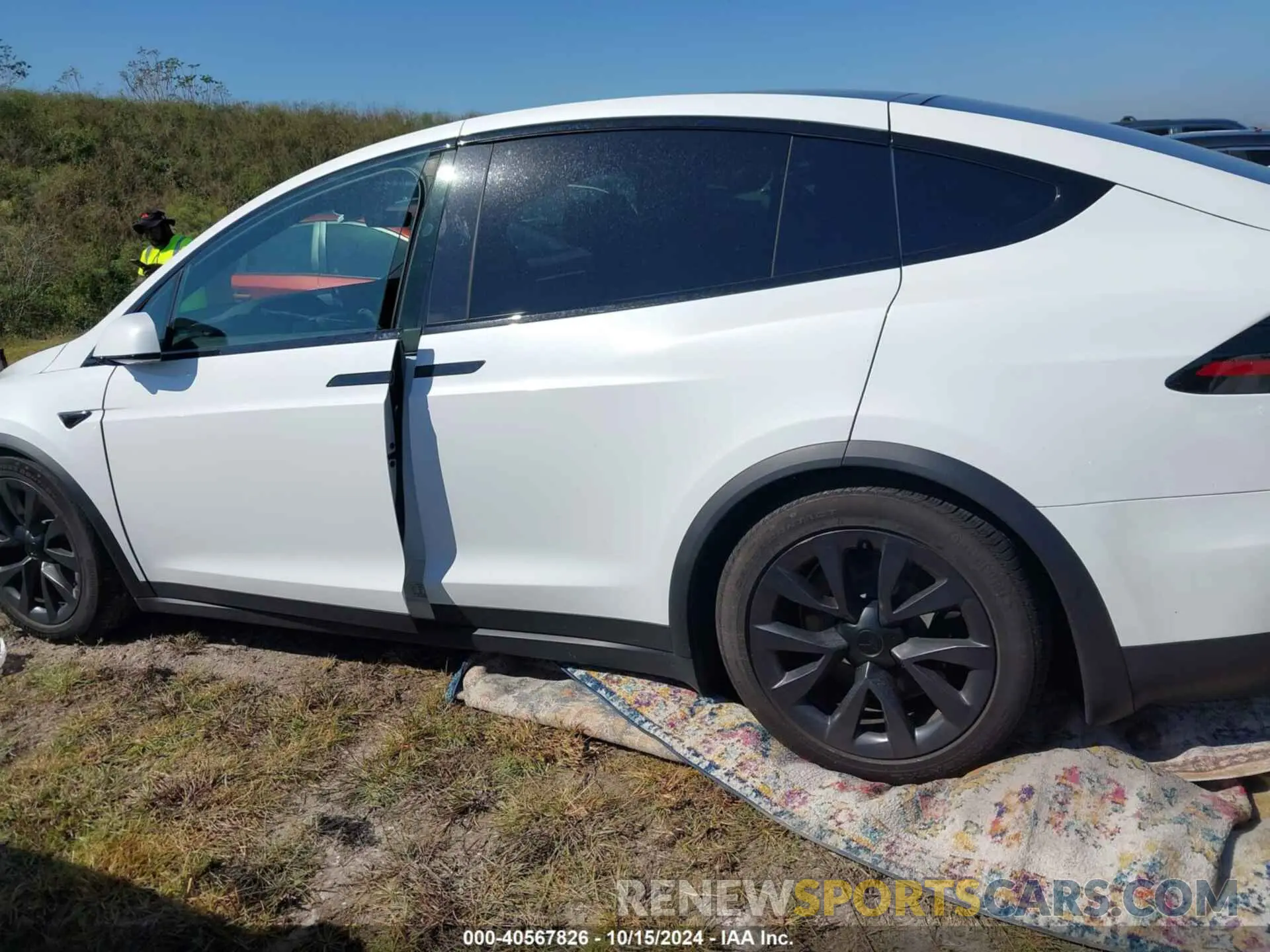 13 Photograph of a damaged car 7SAXCAE59PF384181 TESLA MODEL X 2023