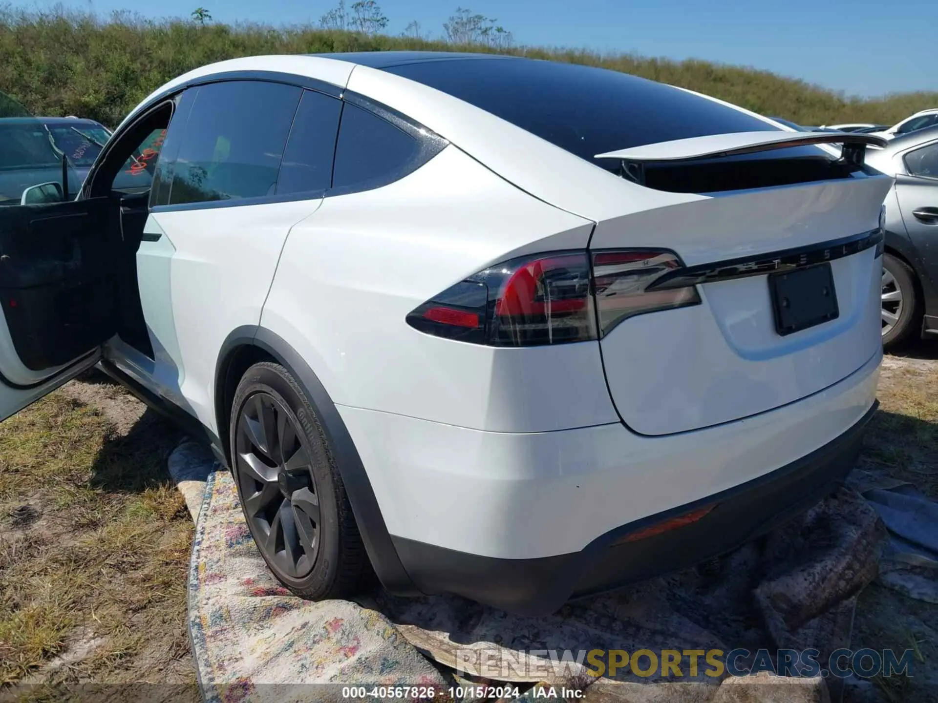 3 Photograph of a damaged car 7SAXCAE59PF384181 TESLA MODEL X 2023