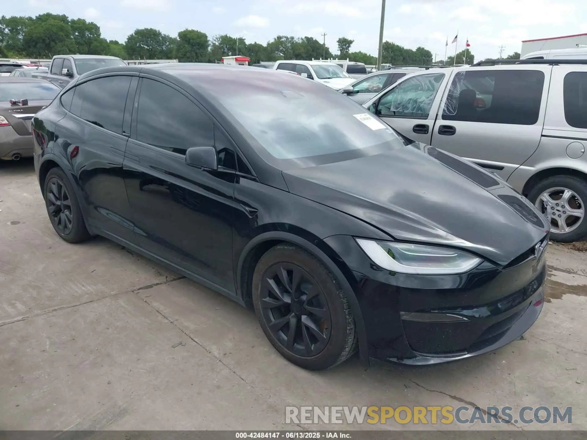 1 Photograph of a damaged car 7SAXCAE59PF400623 TESLA MODEL X 2023
