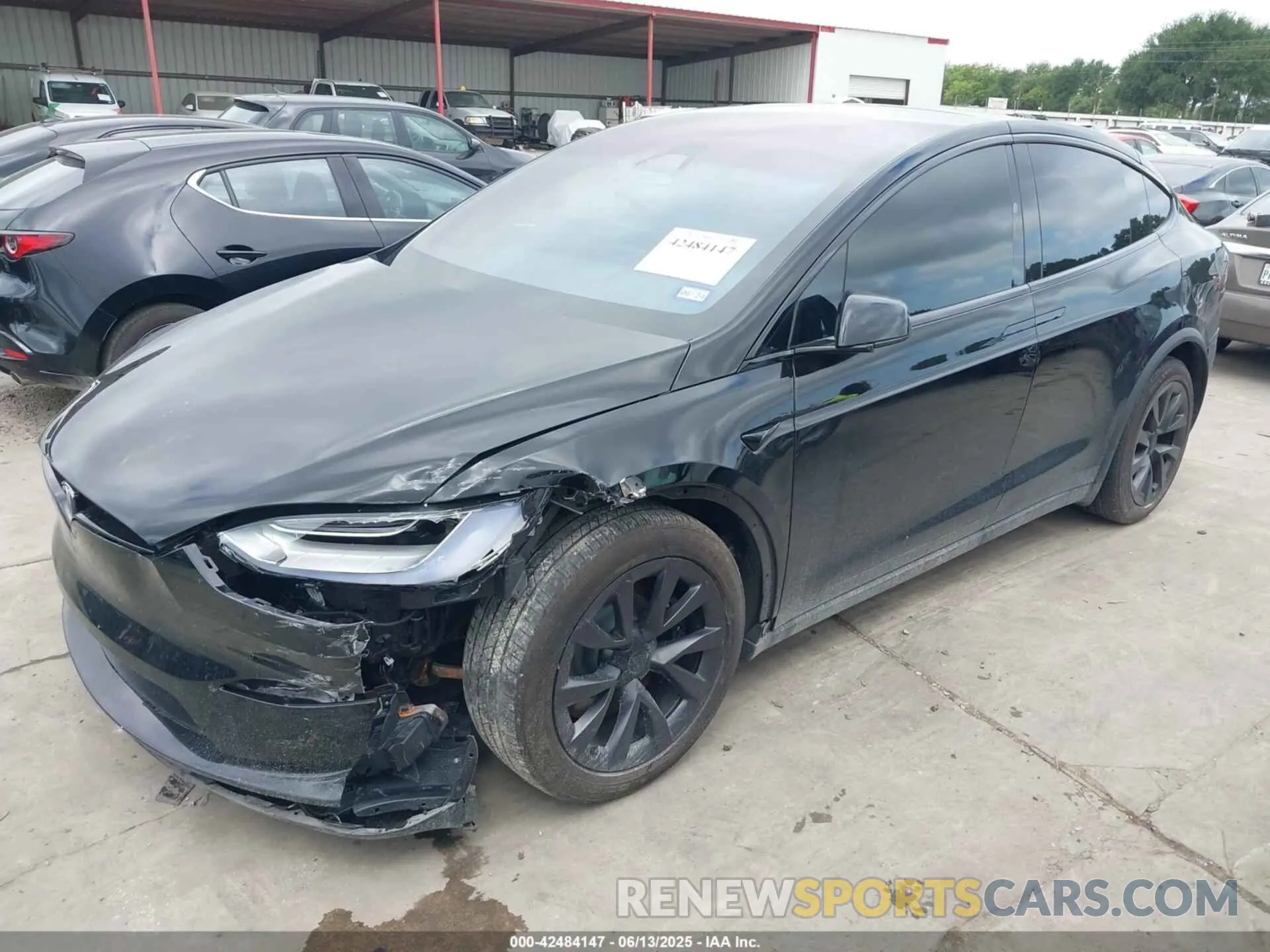 2 Photograph of a damaged car 7SAXCAE59PF400623 TESLA MODEL X 2023