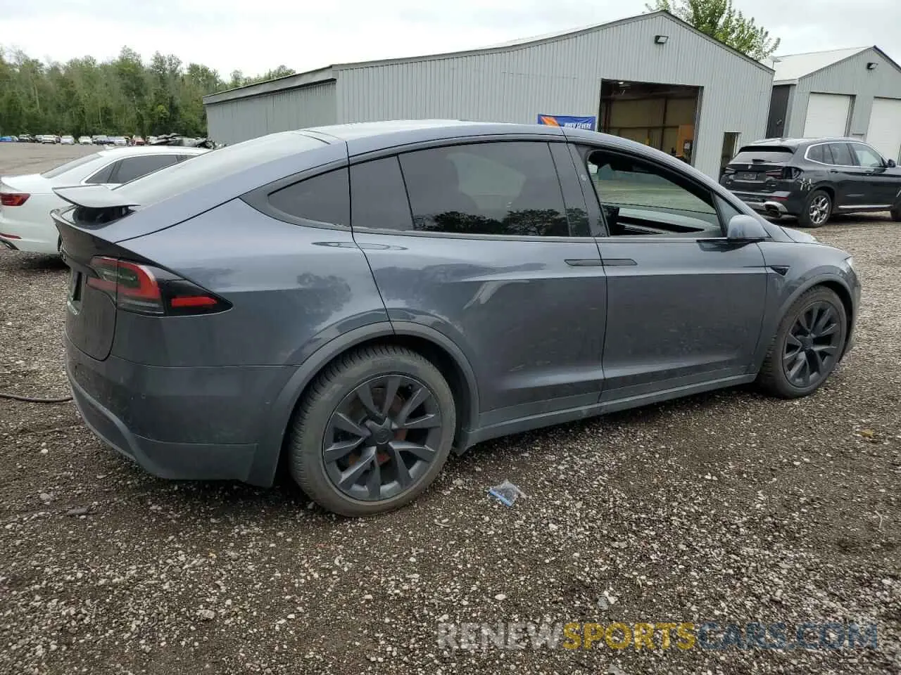 3 Photograph of a damaged car 7SAXCBE50PF374581 TESLA MODEL X 2023