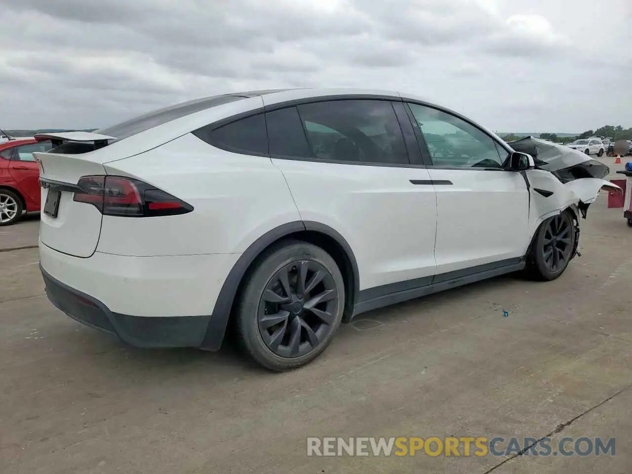 3 Photograph of a damaged car 7SAXCBE51PF377652 TESLA MODEL X 2023