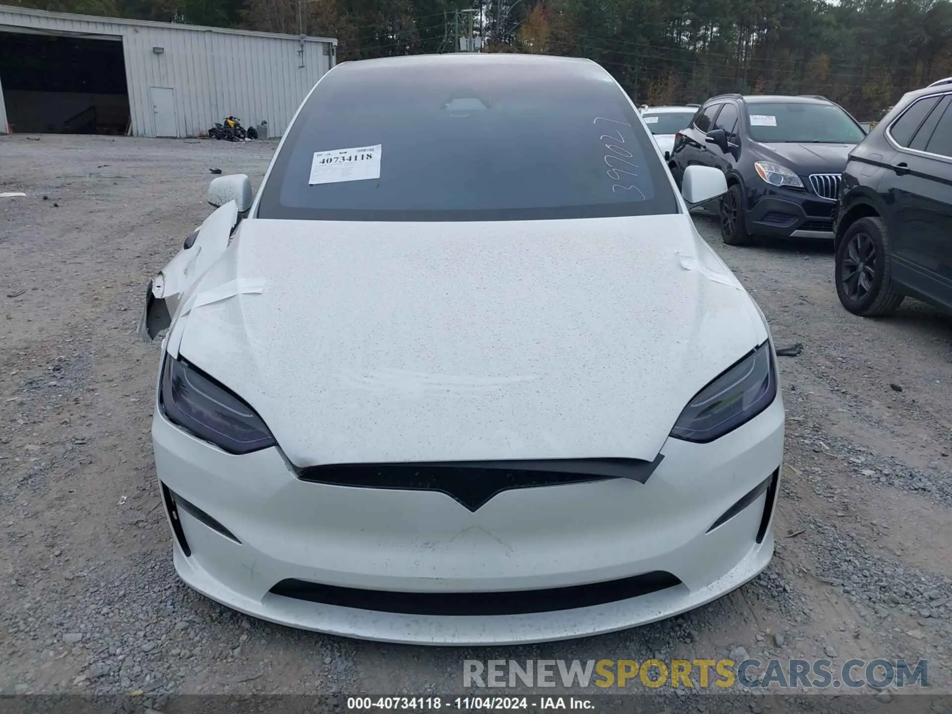 11 Photograph of a damaged car 7SAXCBE51PF397027 TESLA MODEL X 2023