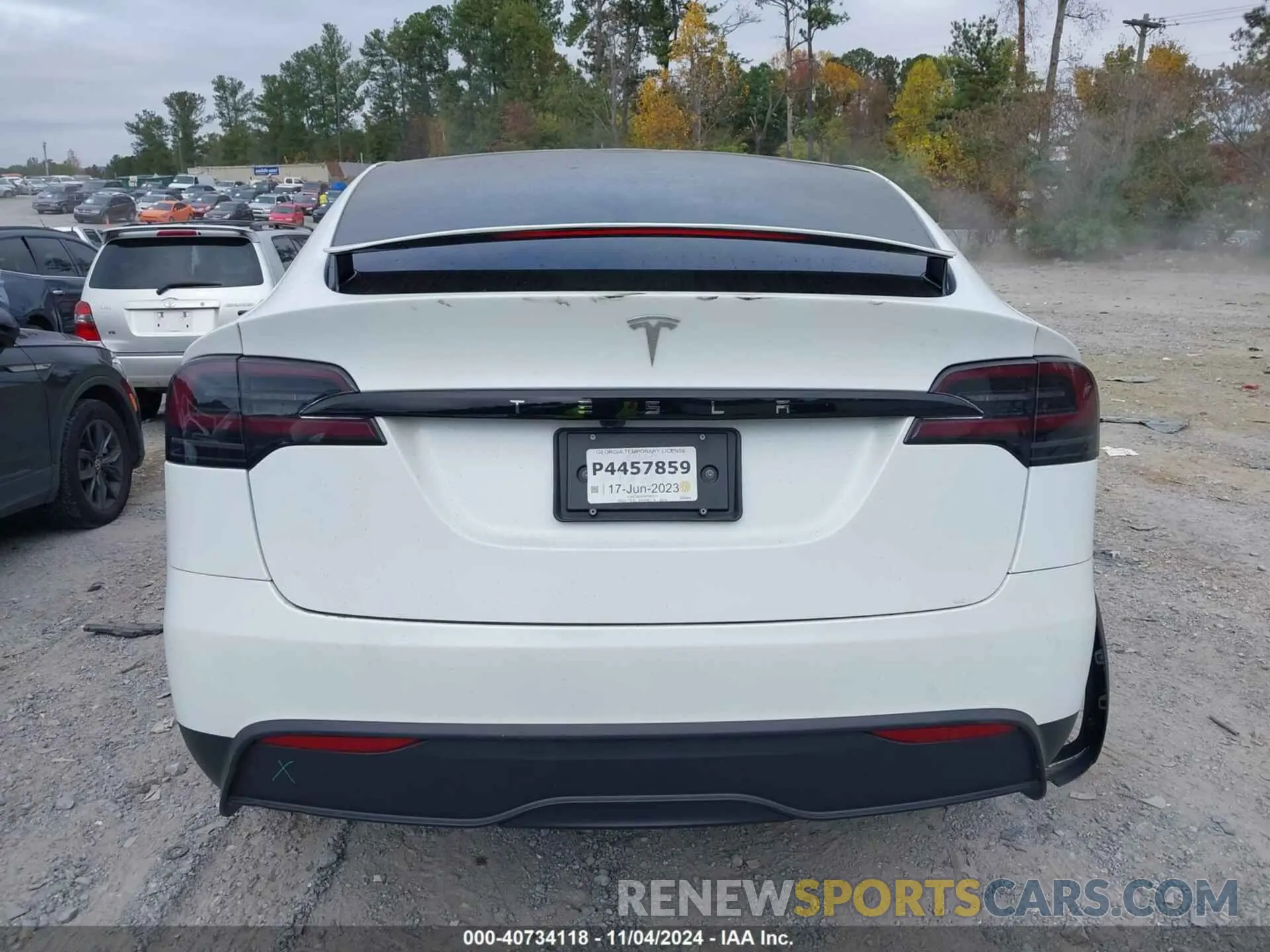 15 Photograph of a damaged car 7SAXCBE51PF397027 TESLA MODEL X 2023