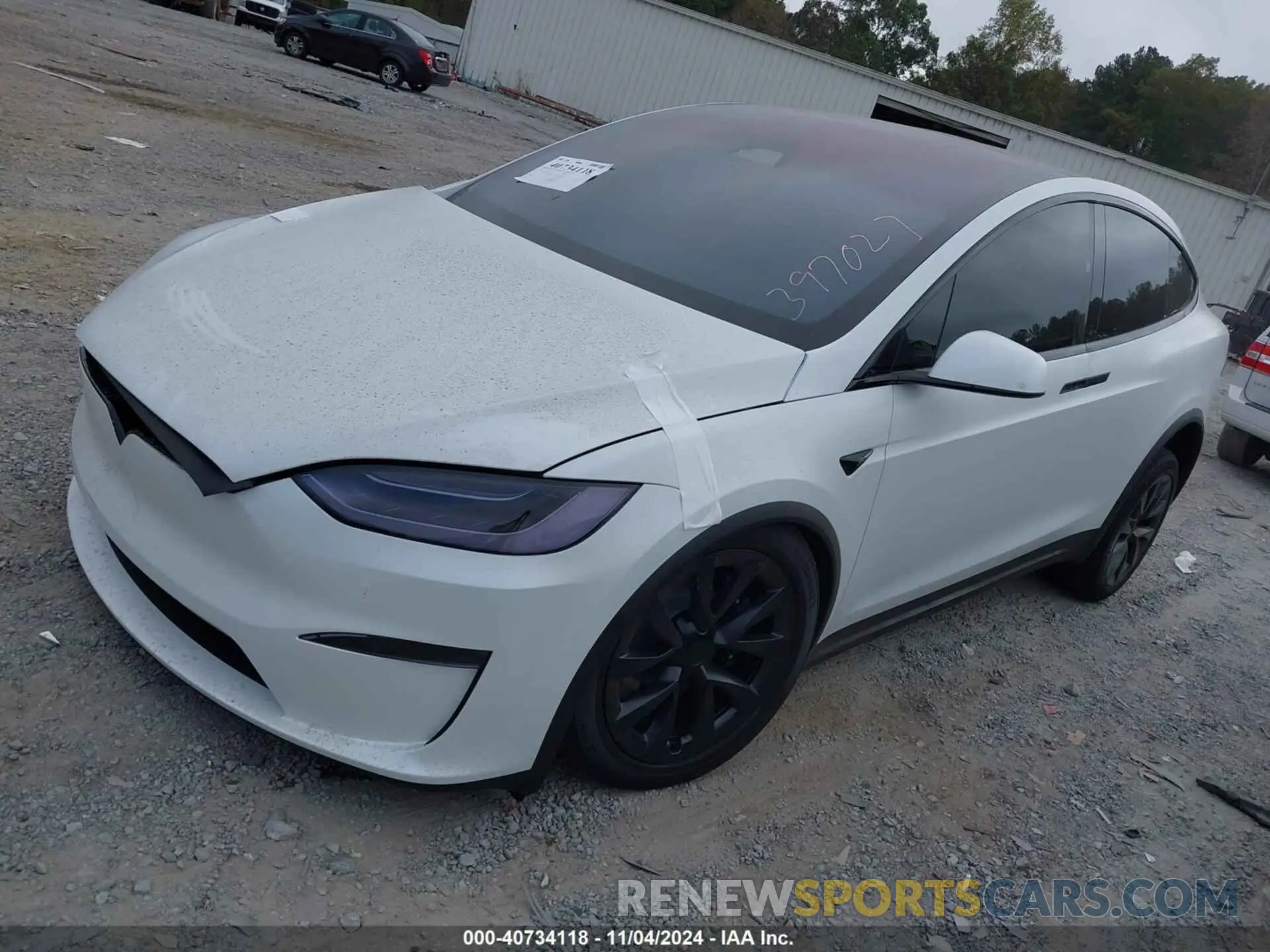 2 Photograph of a damaged car 7SAXCBE51PF397027 TESLA MODEL X 2023