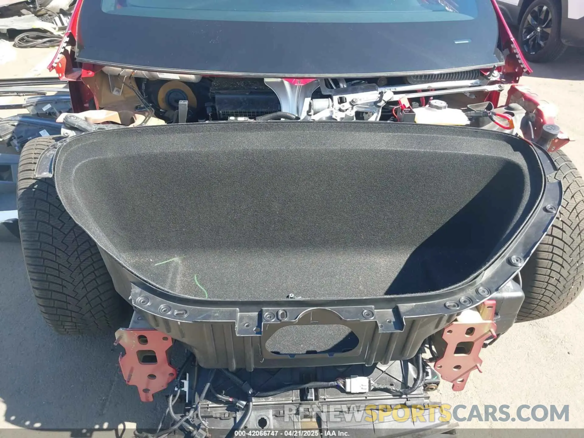 10 Photograph of a damaged car 7SAXCBE52PF416278 TESLA MODEL X 2023