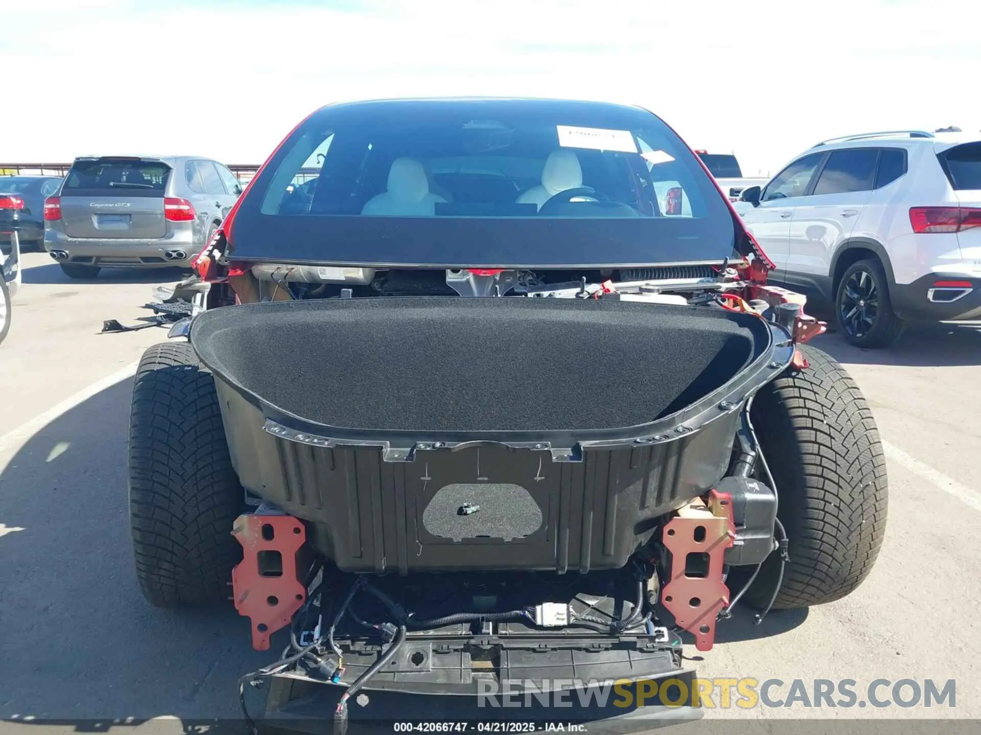 13 Photograph of a damaged car 7SAXCBE52PF416278 TESLA MODEL X 2023