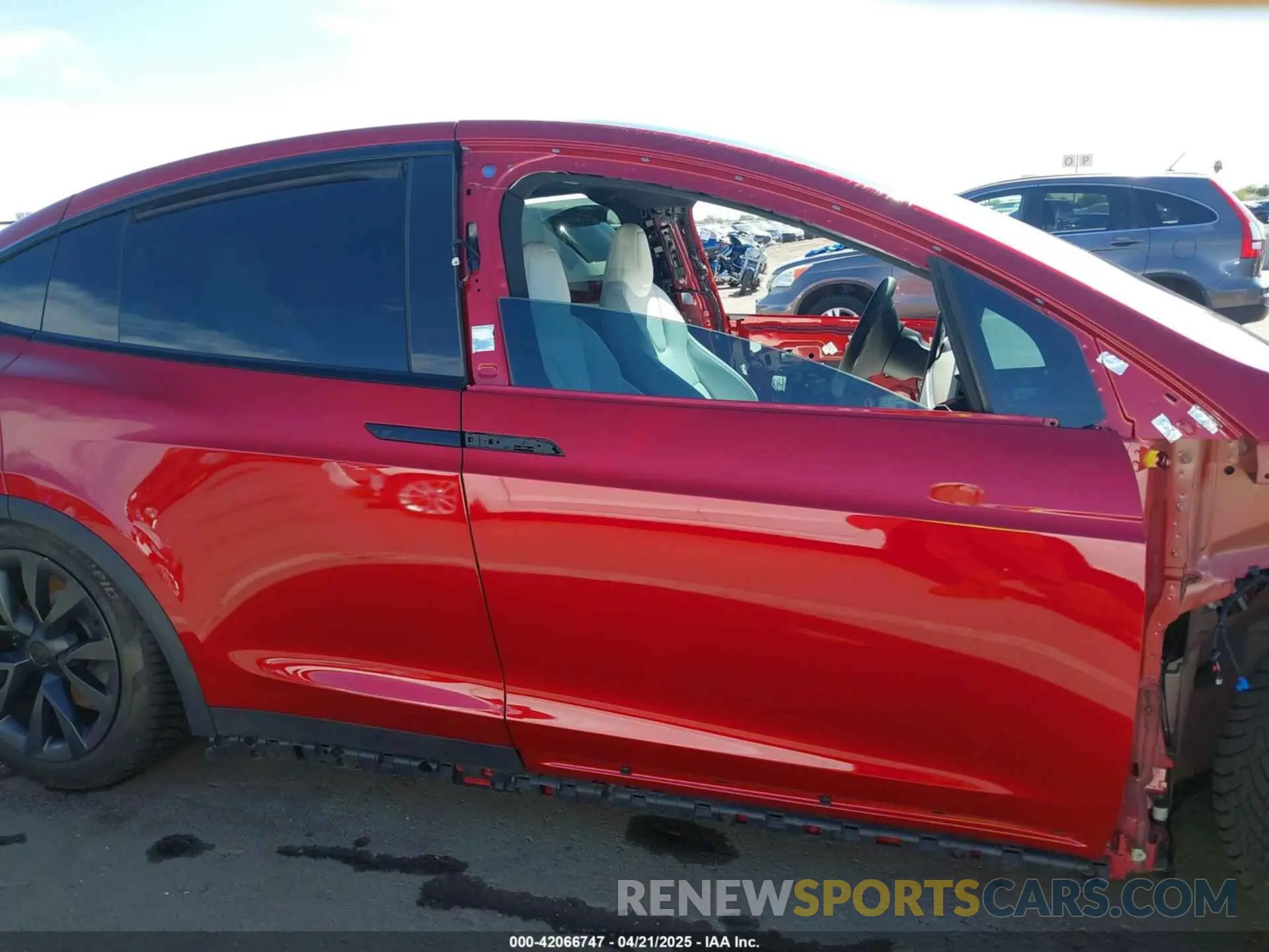 14 Photograph of a damaged car 7SAXCBE52PF416278 TESLA MODEL X 2023