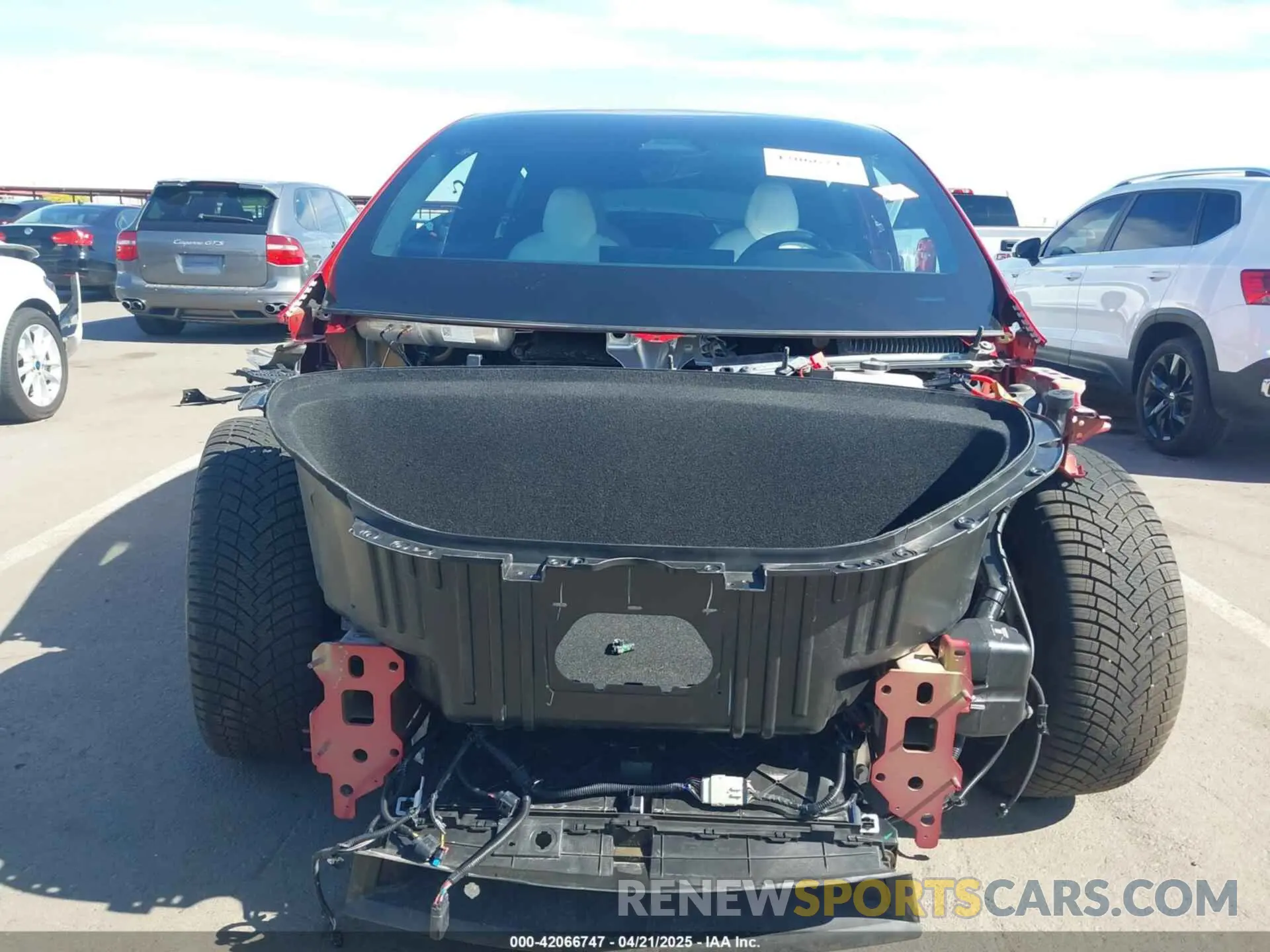 6 Photograph of a damaged car 7SAXCBE52PF416278 TESLA MODEL X 2023