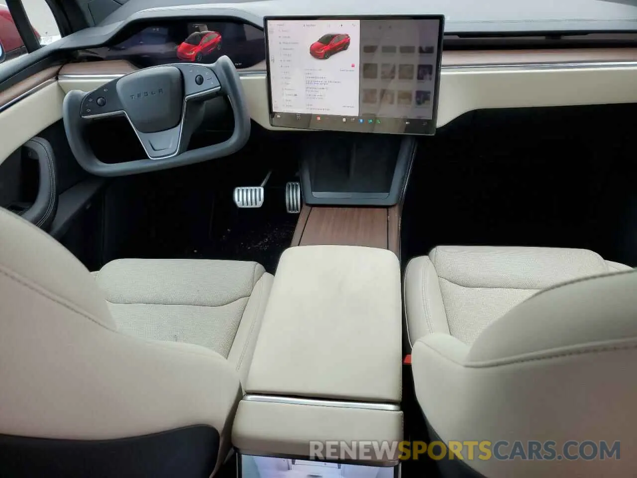 8 Photograph of a damaged car 7SAXCBE52PF426079 TESLA MODEL X 2023