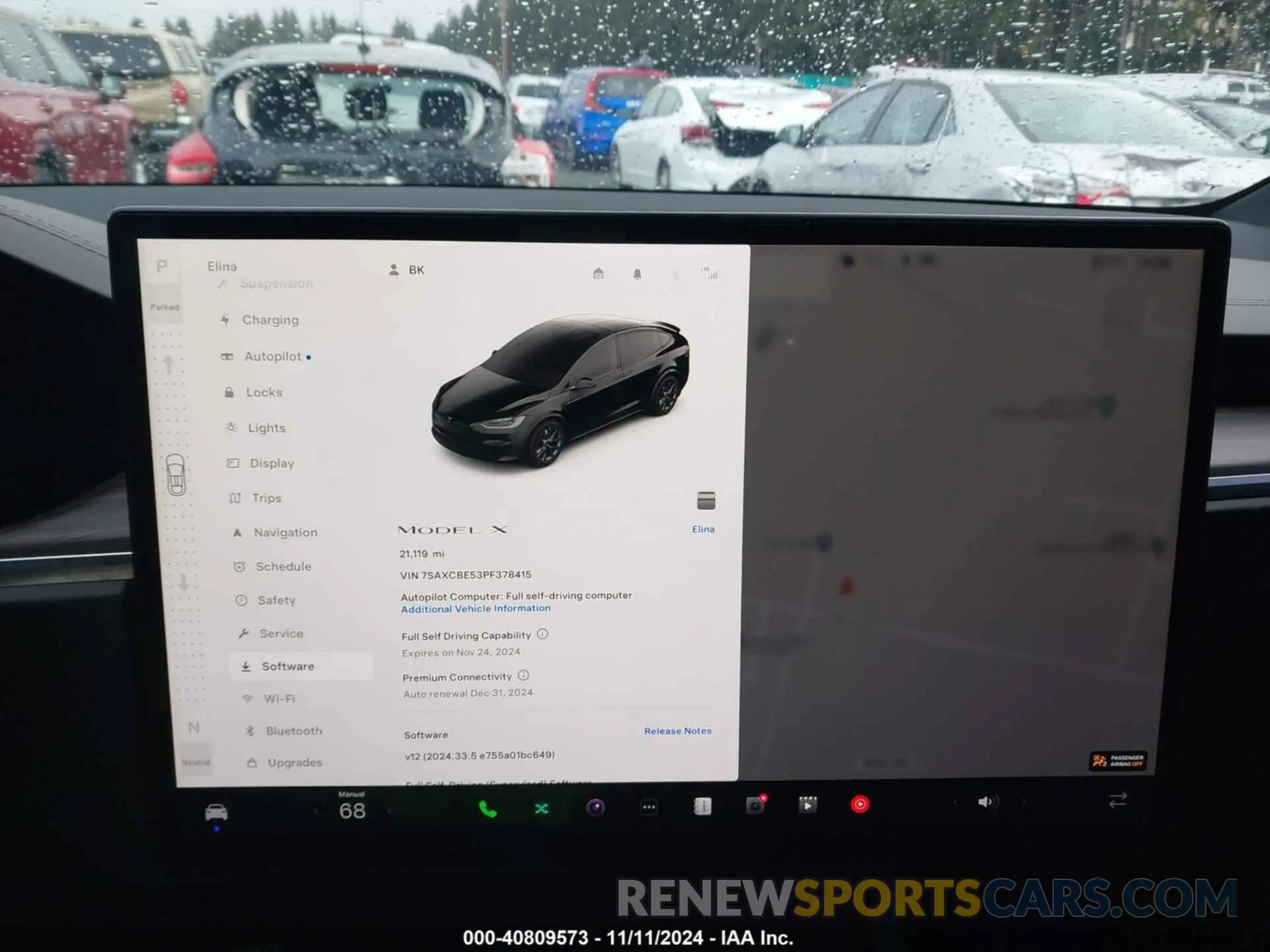 19 Photograph of a damaged car 7SAXCBE53PF378415 TESLA MODEL X 2023