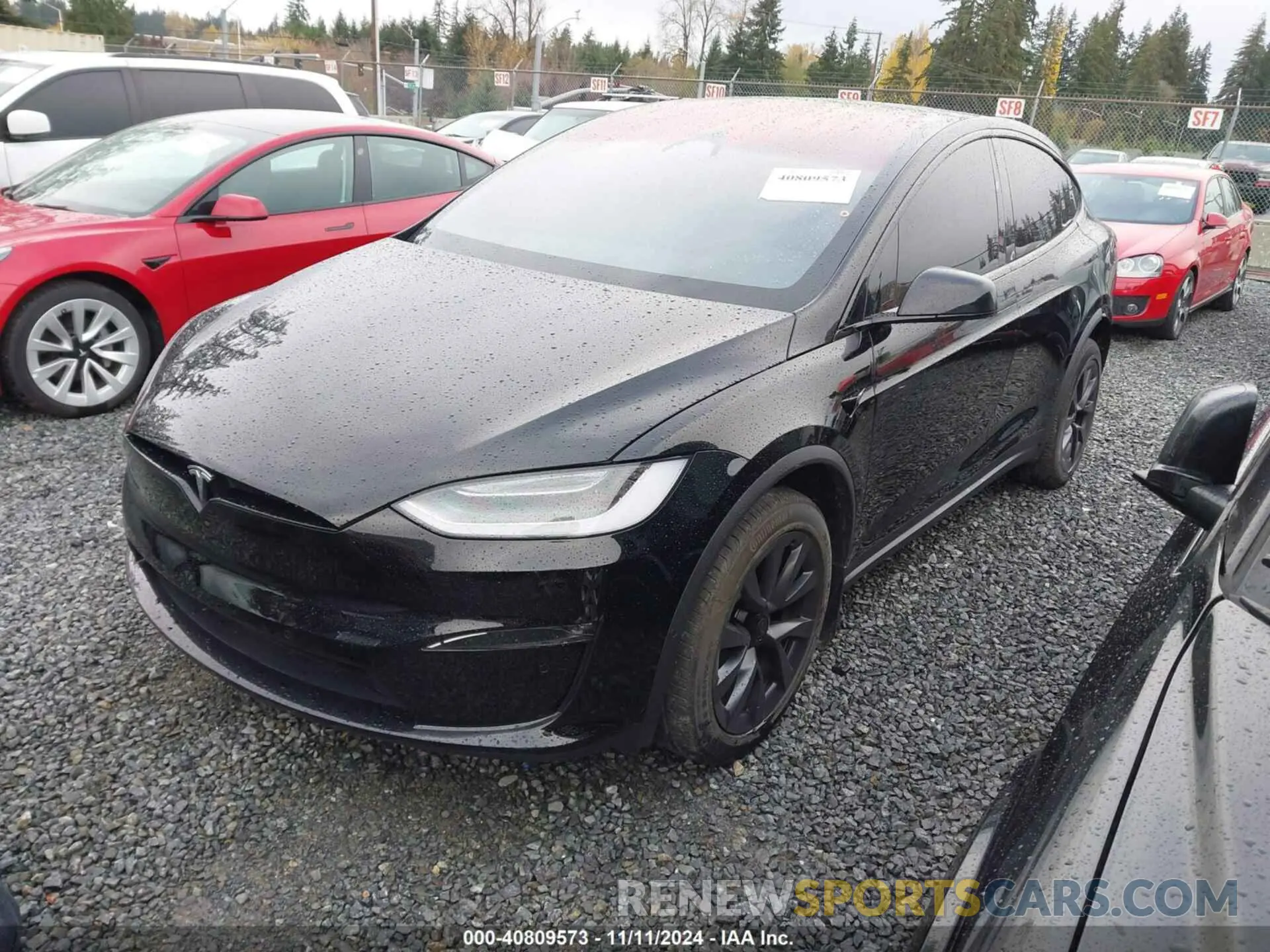 2 Photograph of a damaged car 7SAXCBE53PF378415 TESLA MODEL X 2023