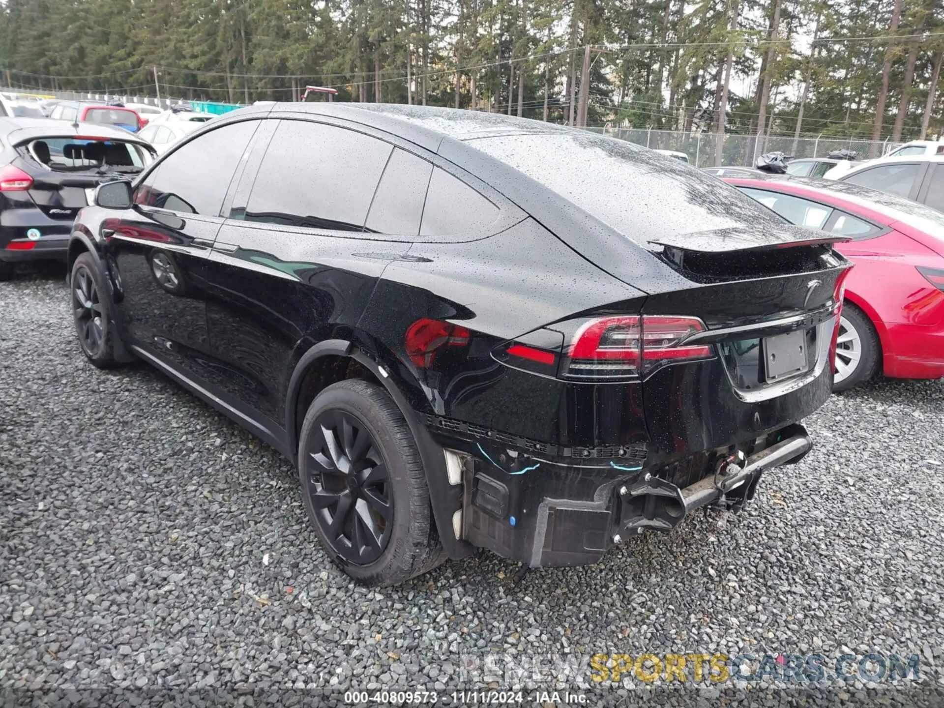 3 Photograph of a damaged car 7SAXCBE53PF378415 TESLA MODEL X 2023