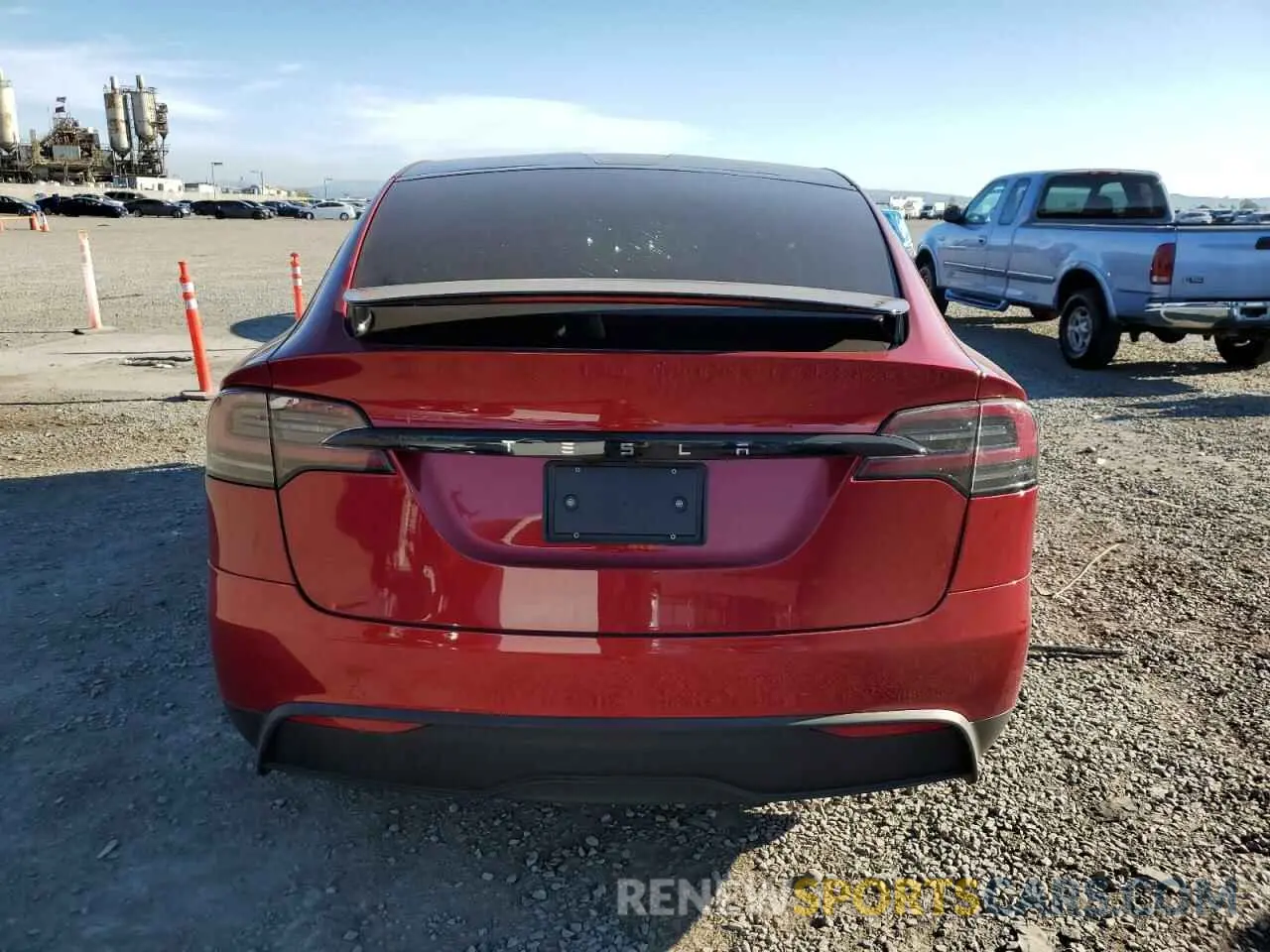 6 Photograph of a damaged car 7SAXCBE54PF426469 TESLA MODEL X 2023