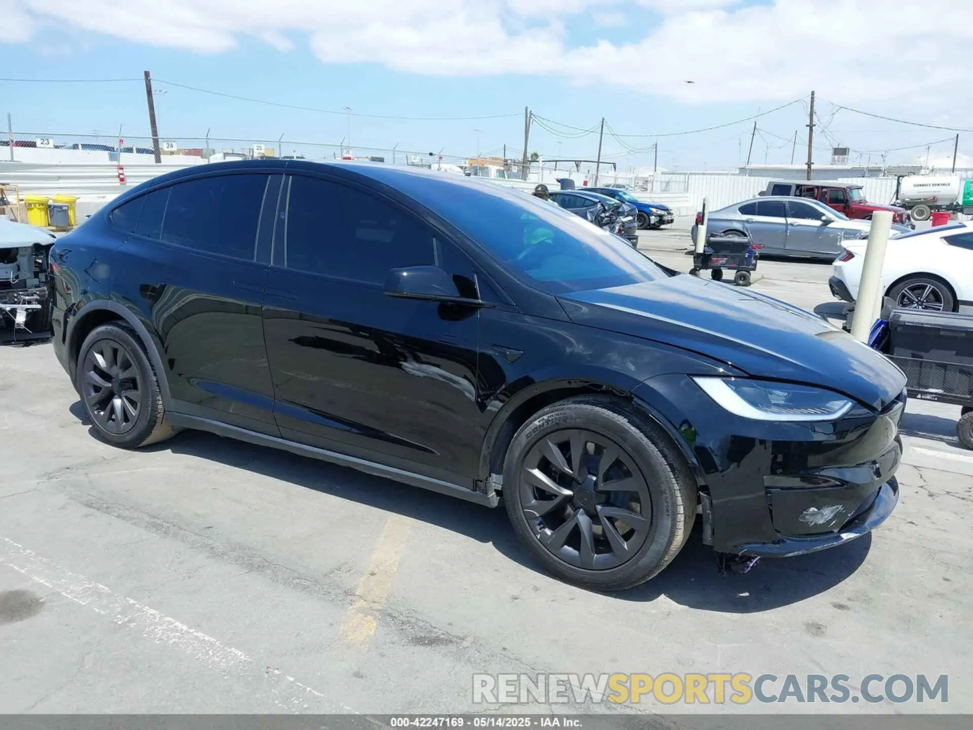 1 Photograph of a damaged car 7SAXCBE54PF429579 TESLA MODEL X 2023