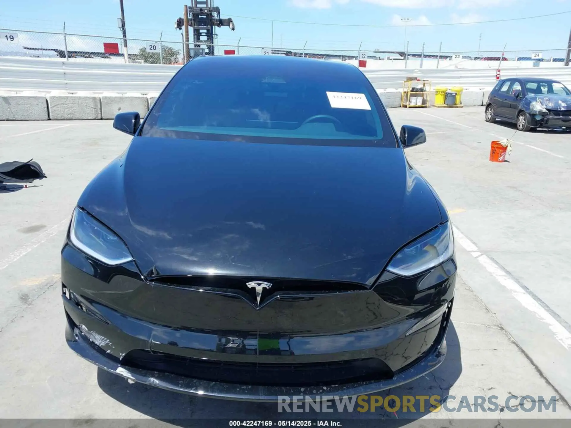 12 Photograph of a damaged car 7SAXCBE54PF429579 TESLA MODEL X 2023