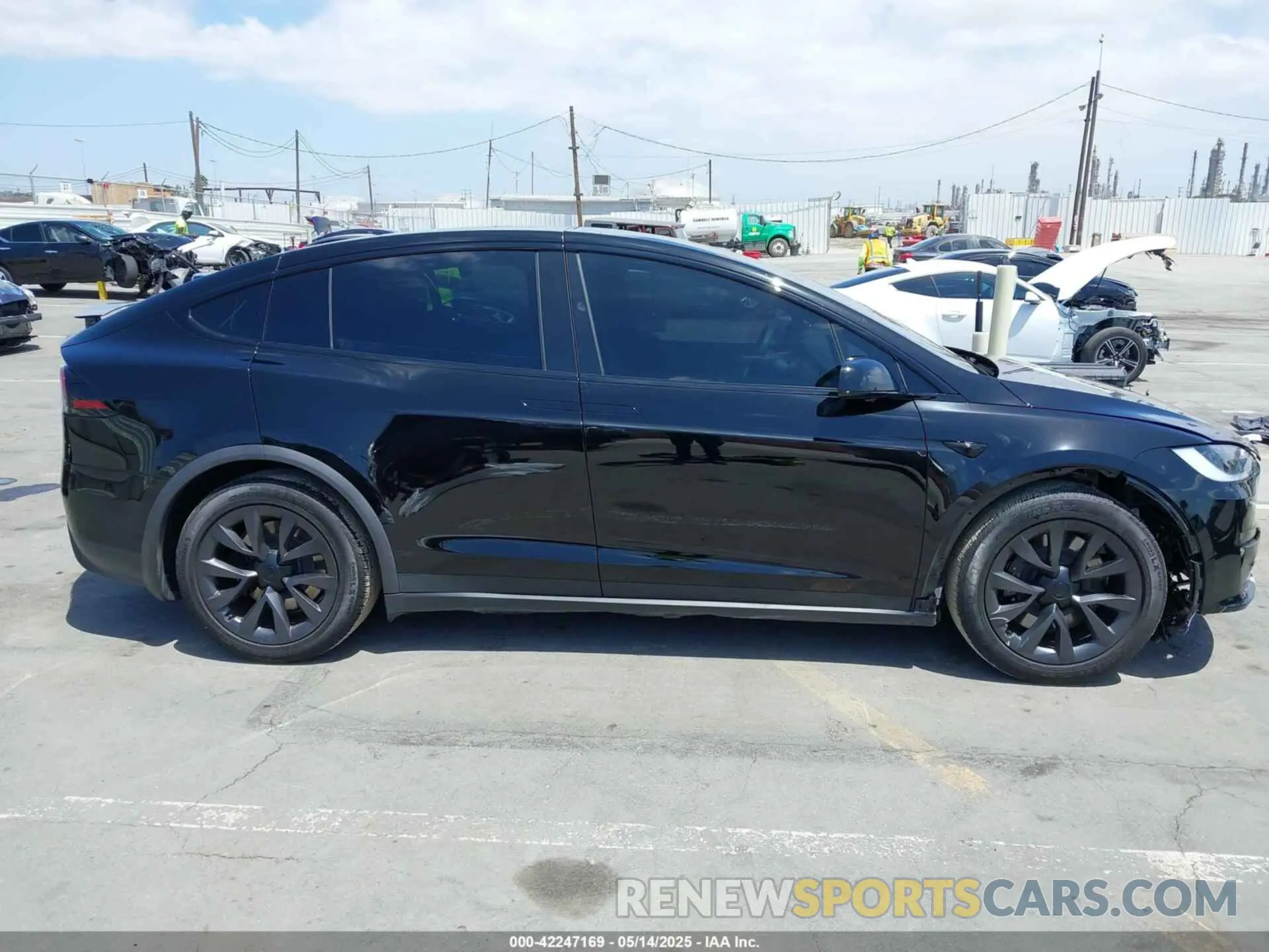 13 Photograph of a damaged car 7SAXCBE54PF429579 TESLA MODEL X 2023