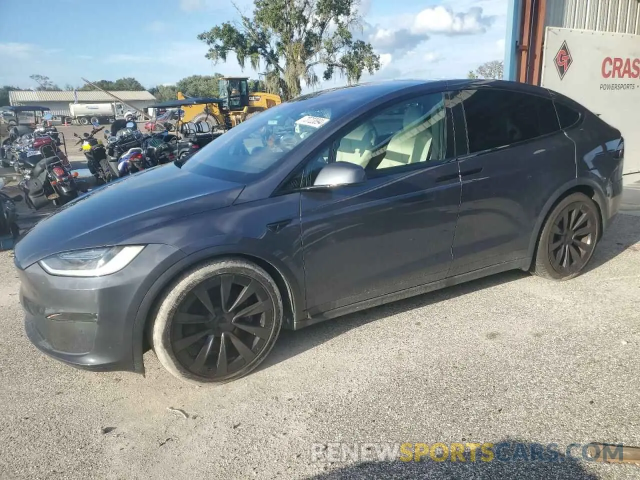 1 Photograph of a damaged car 7SAXCBE55PF365567 TESLA MODEL X 2023