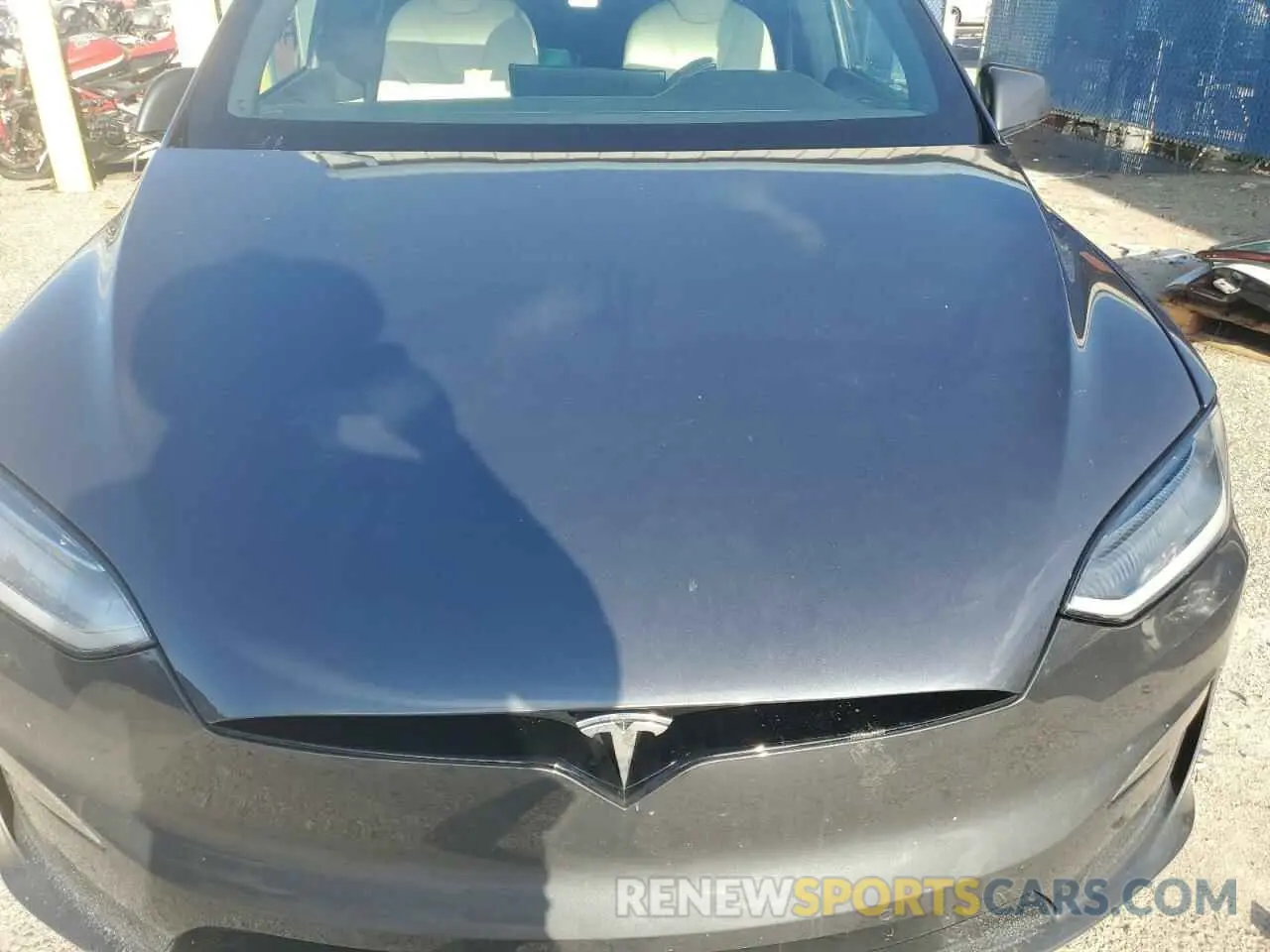 12 Photograph of a damaged car 7SAXCBE55PF365567 TESLA MODEL X 2023