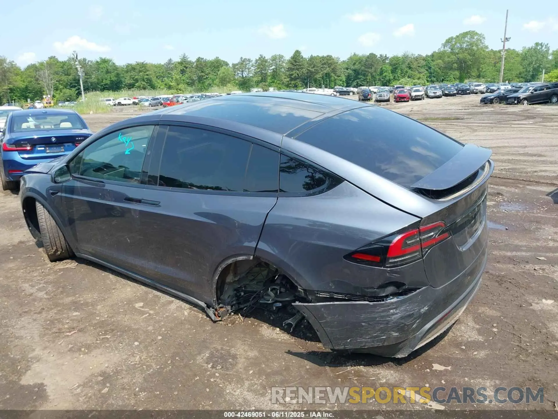 14 Photograph of a damaged car 7SAXCBE55PF411222 TESLA MODEL X 2023