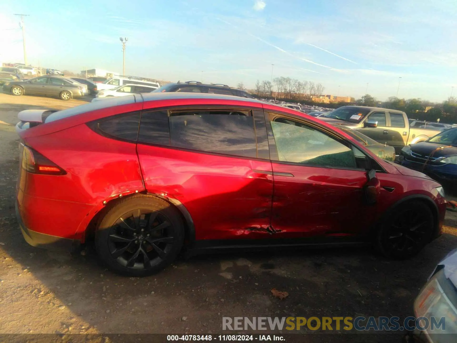 13 Photograph of a damaged car 7SAXCBE55PF416355 TESLA MODEL X 2023