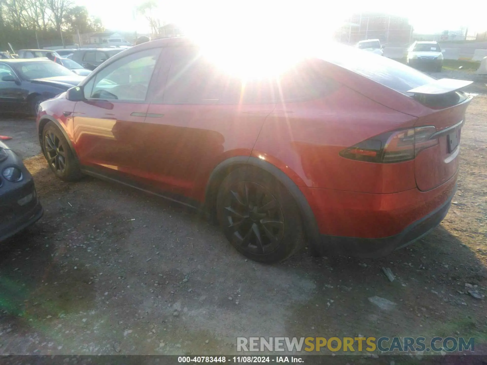 3 Photograph of a damaged car 7SAXCBE55PF416355 TESLA MODEL X 2023