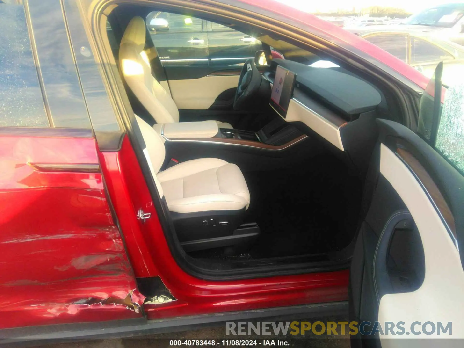 5 Photograph of a damaged car 7SAXCBE55PF416355 TESLA MODEL X 2023