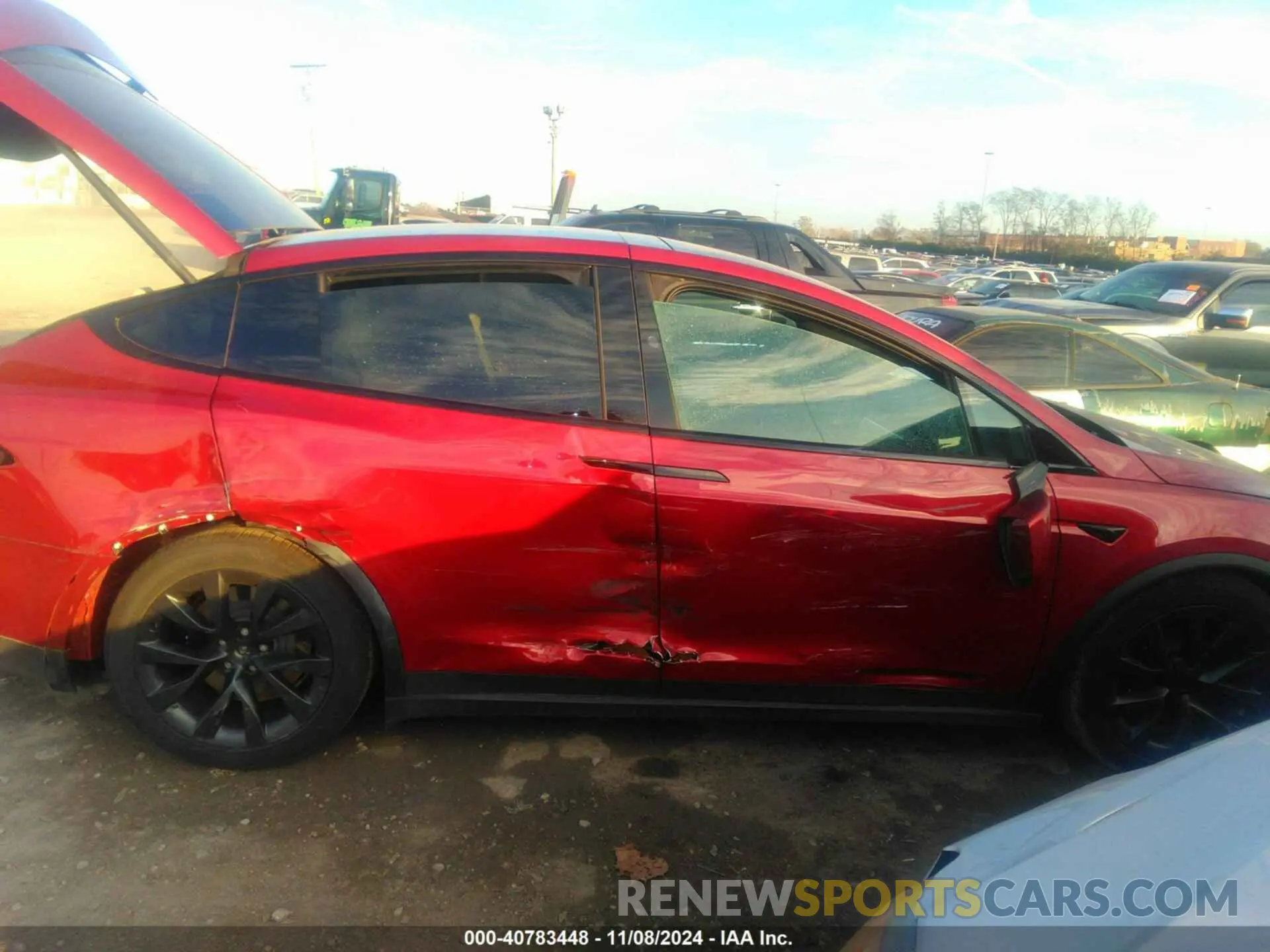 6 Photograph of a damaged car 7SAXCBE55PF416355 TESLA MODEL X 2023