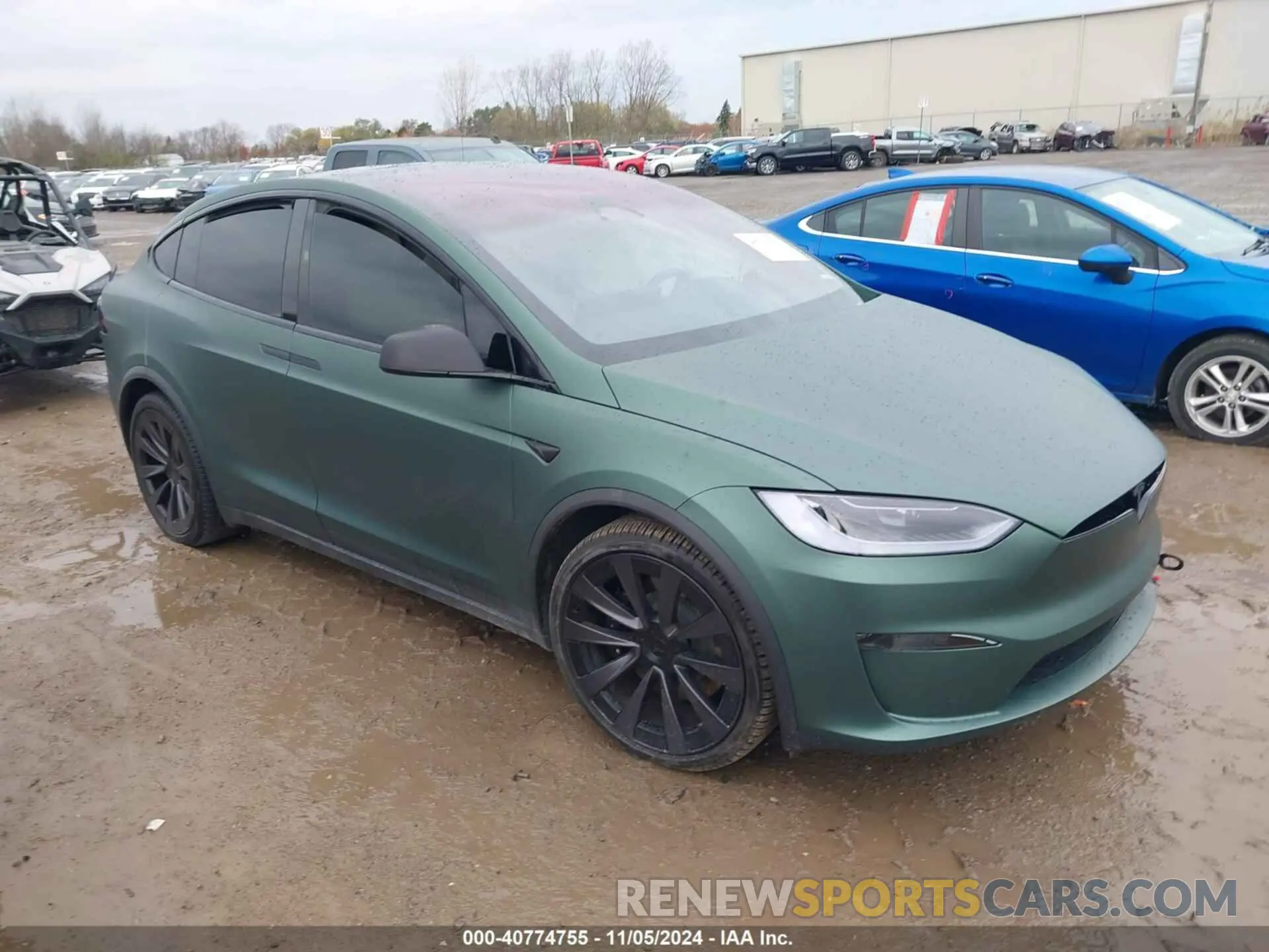 1 Photograph of a damaged car 7SAXCBE55PF425587 TESLA MODEL X 2023