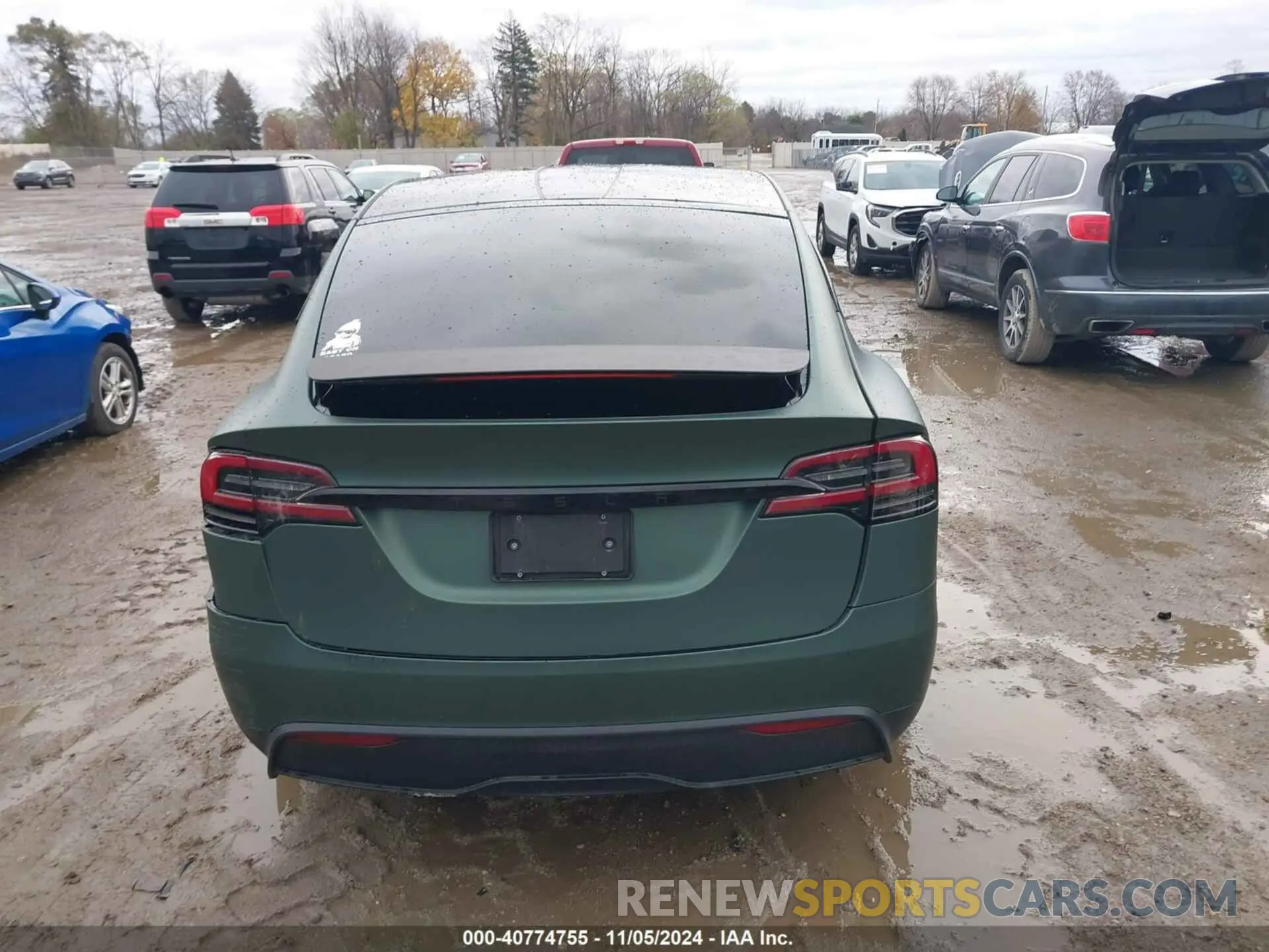 16 Photograph of a damaged car 7SAXCBE55PF425587 TESLA MODEL X 2023