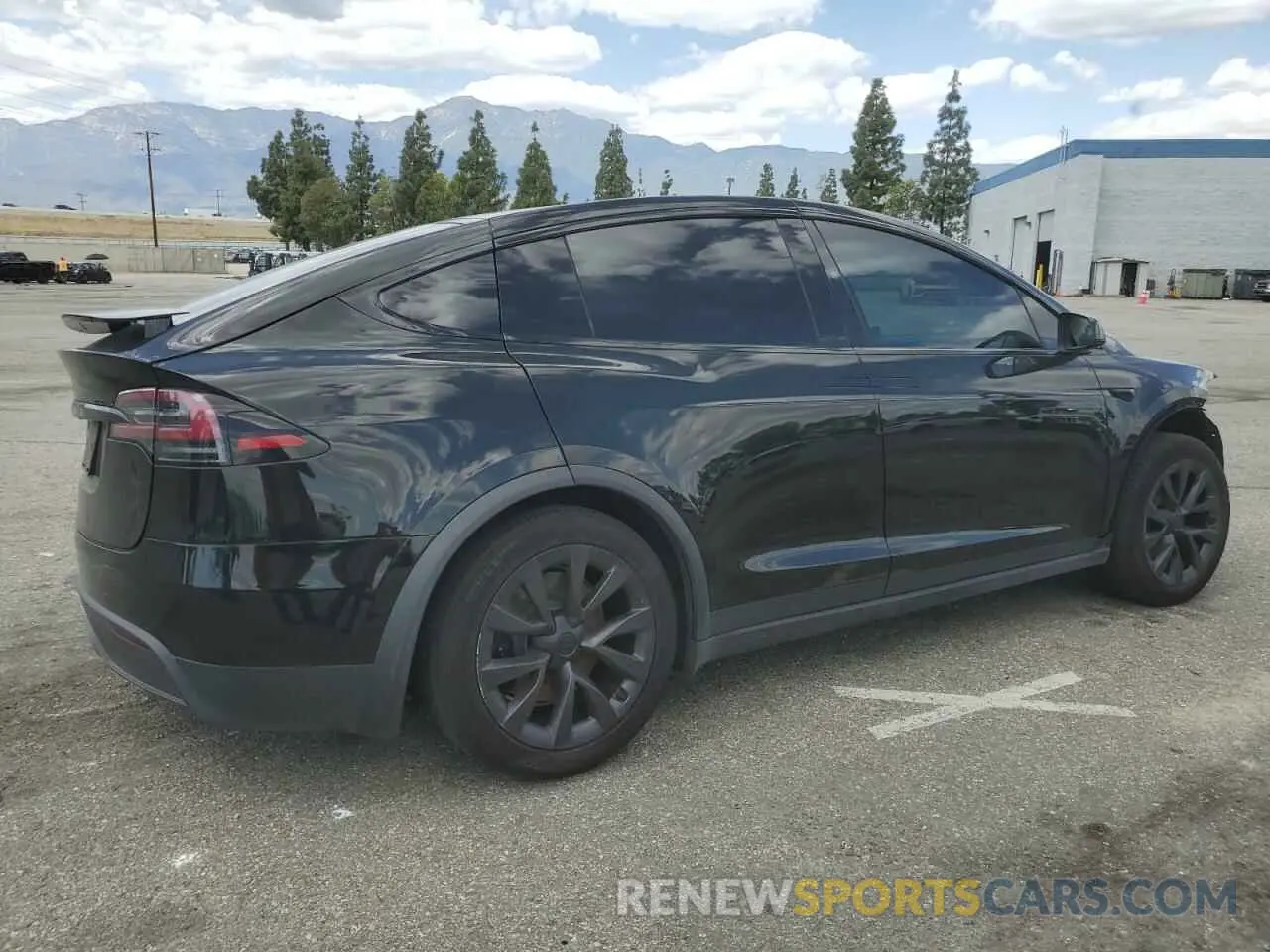 3 Photograph of a damaged car 7SAXCBE56PF425582 TESLA MODEL X 2023