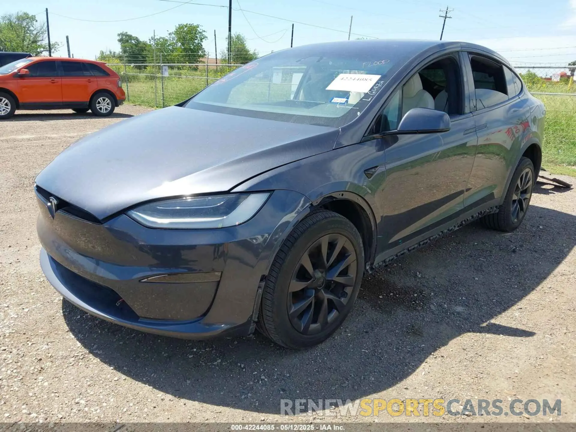 2 Photograph of a damaged car 7SAXCBE57PF384895 TESLA MODEL X 2023