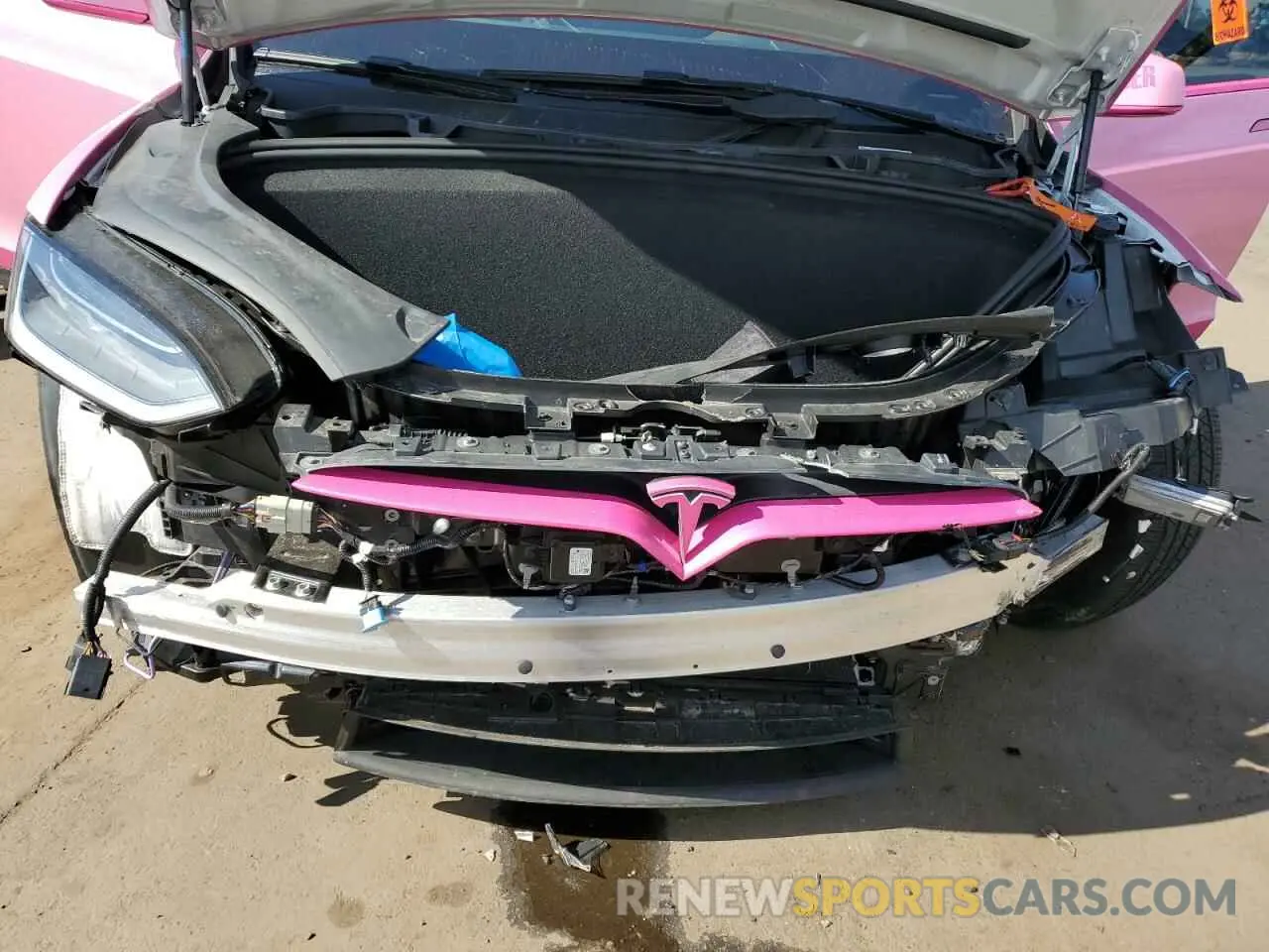 12 Photograph of a damaged car 7SAXCBE58PF366762 TESLA MODEL X 2023
