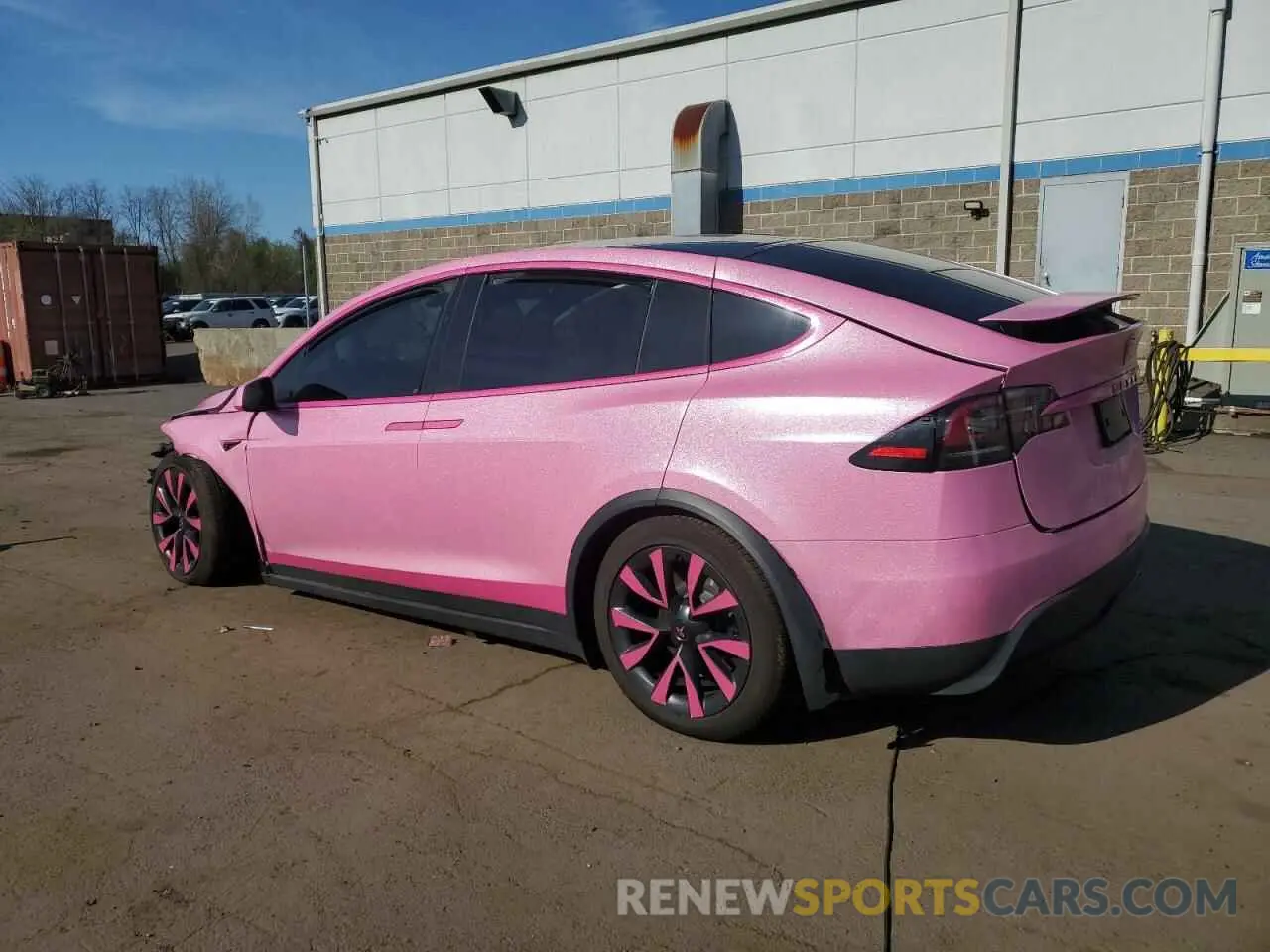 2 Photograph of a damaged car 7SAXCBE58PF366762 TESLA MODEL X 2023