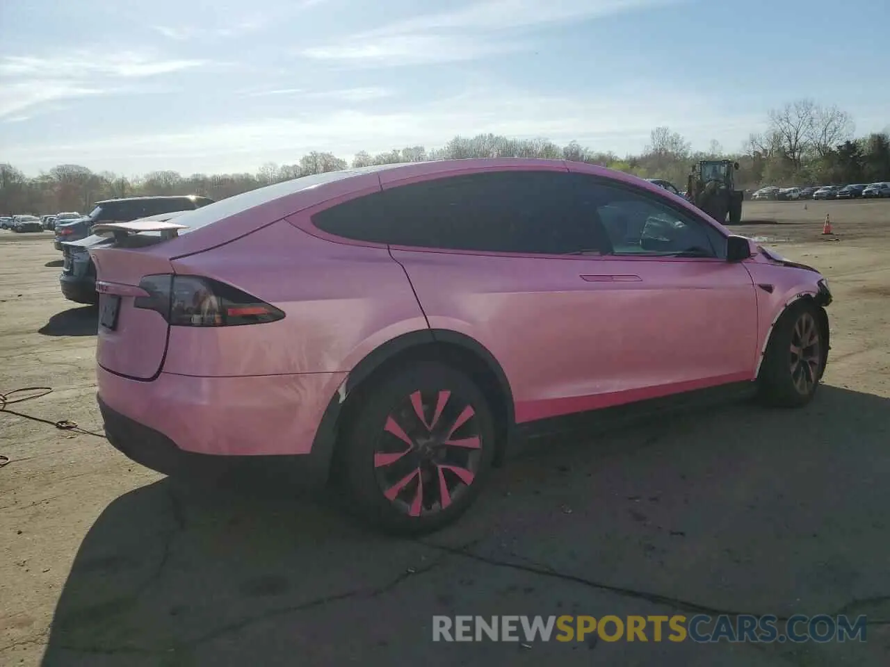3 Photograph of a damaged car 7SAXCBE58PF366762 TESLA MODEL X 2023