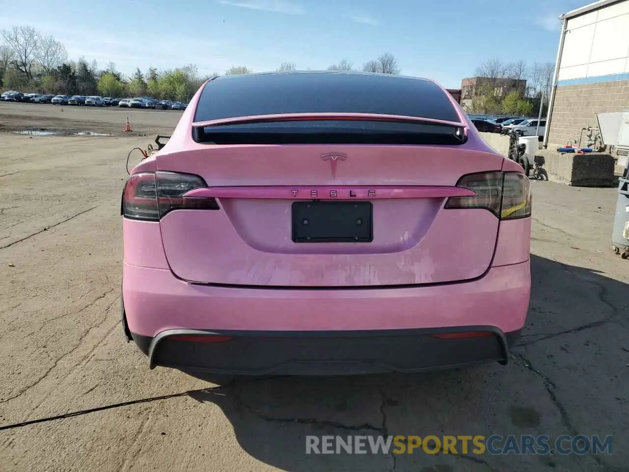 6 Photograph of a damaged car 7SAXCBE58PF366762 TESLA MODEL X 2023