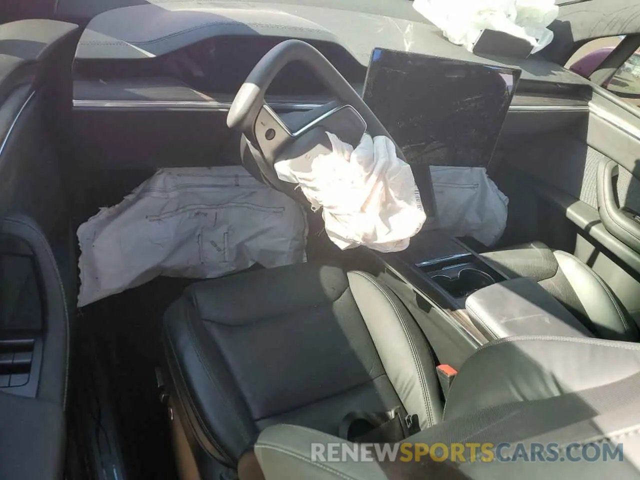 8 Photograph of a damaged car 7SAXCBE58PF366762 TESLA MODEL X 2023