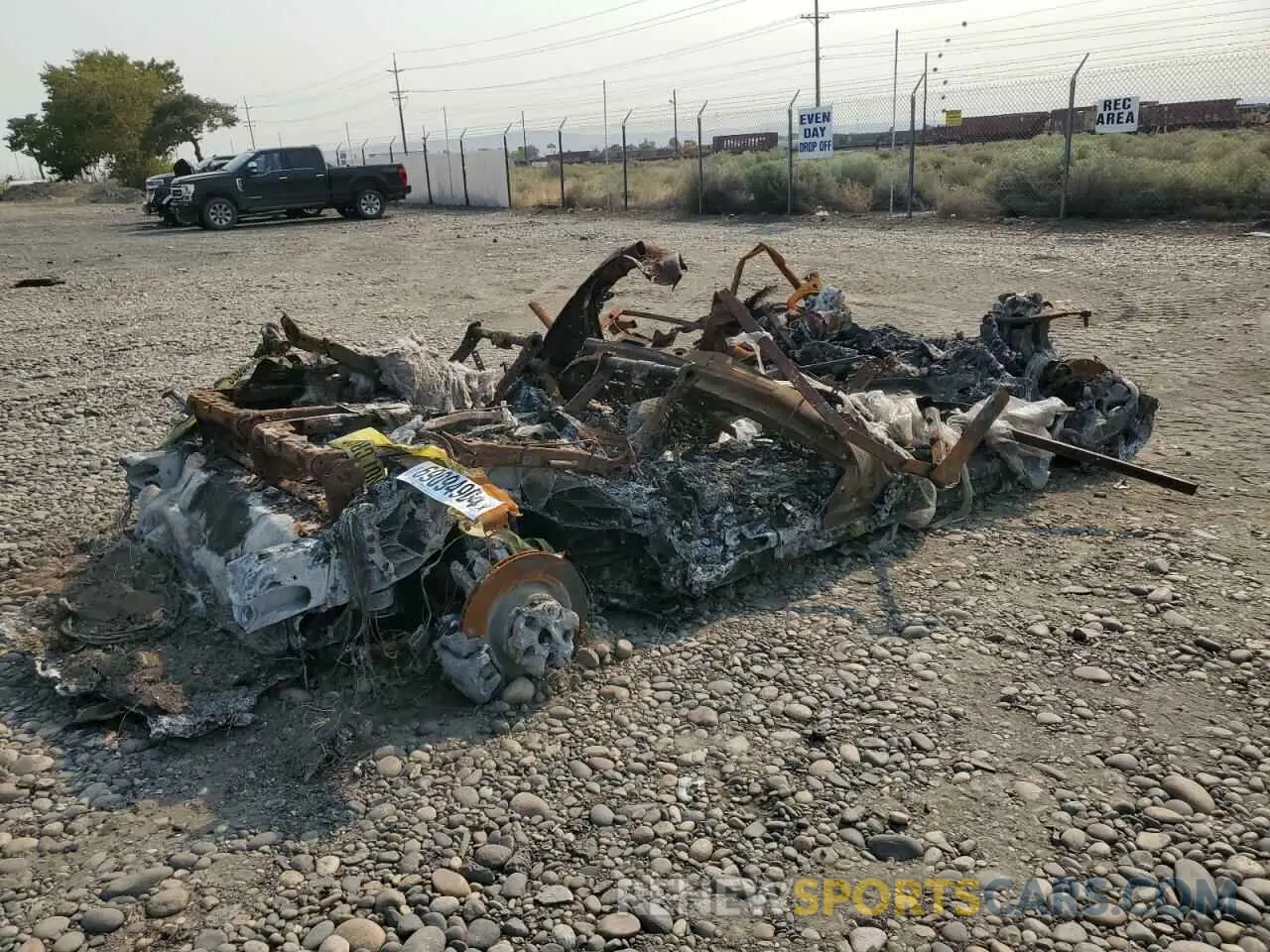 1 Photograph of a damaged car 7SAXCBE58PF385425 TESLA MODEL X 2023