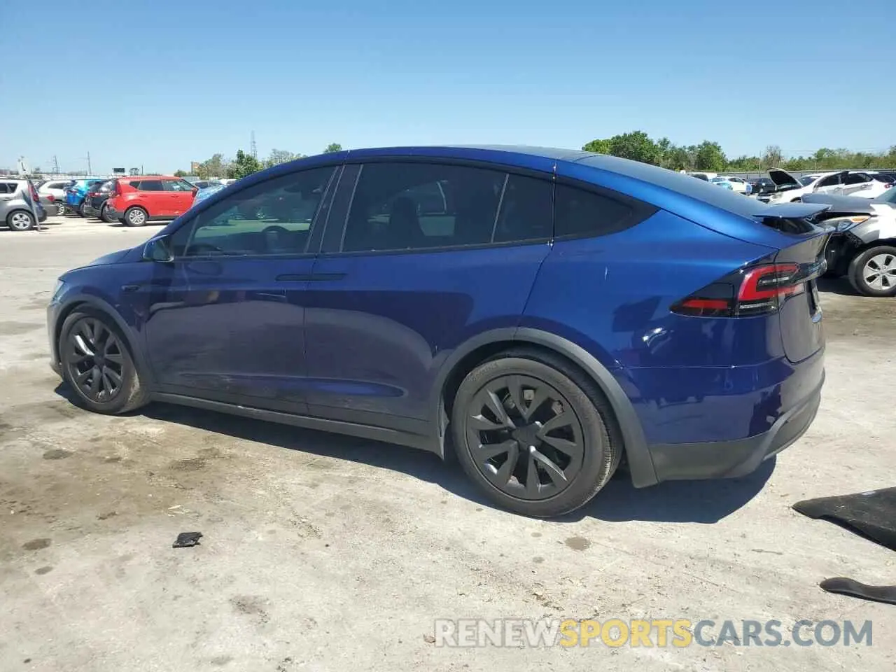 2 Photograph of a damaged car 7SAXCBE58PF412011 TESLA MODEL X 2023