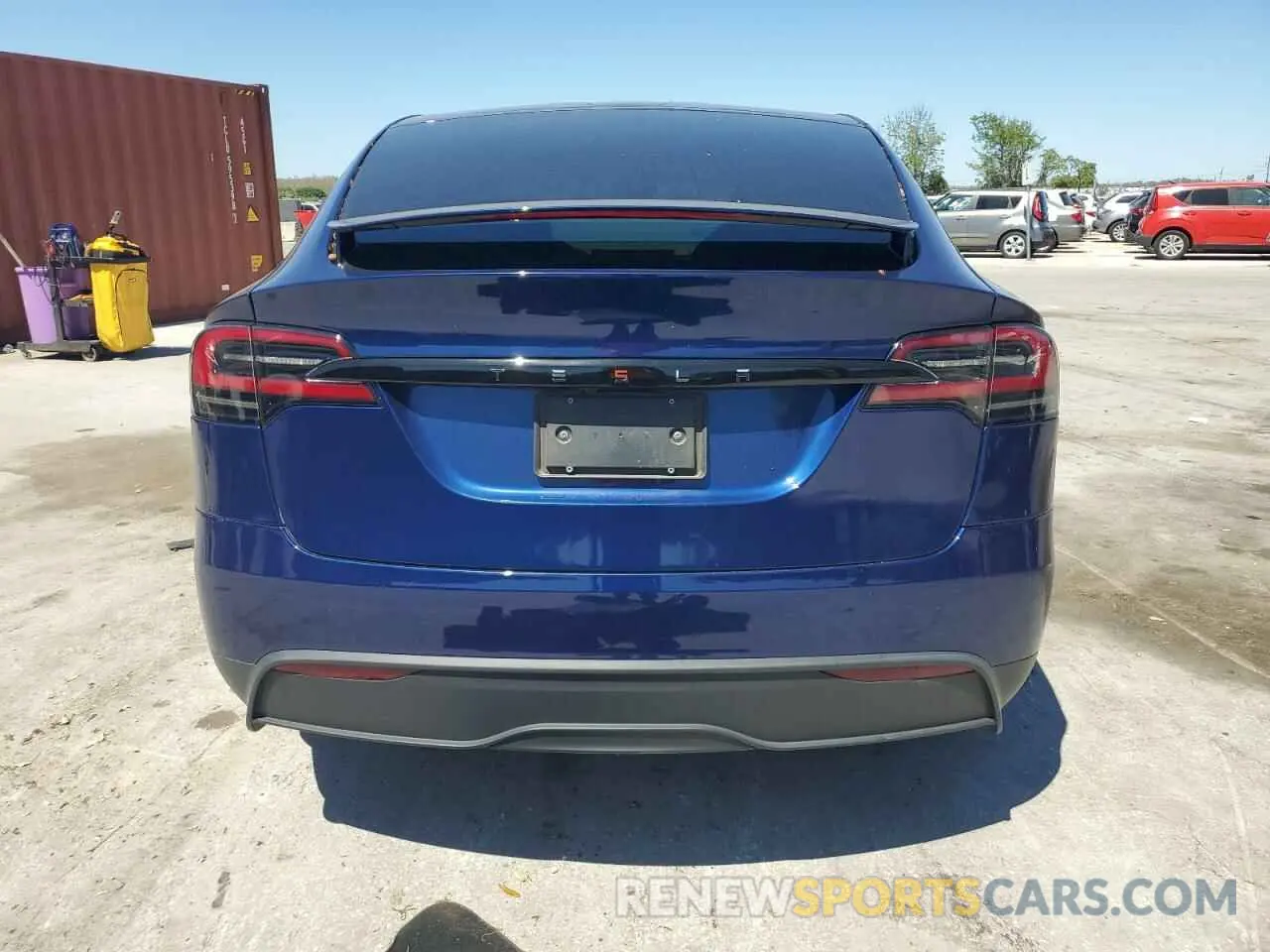 6 Photograph of a damaged car 7SAXCBE58PF412011 TESLA MODEL X 2023