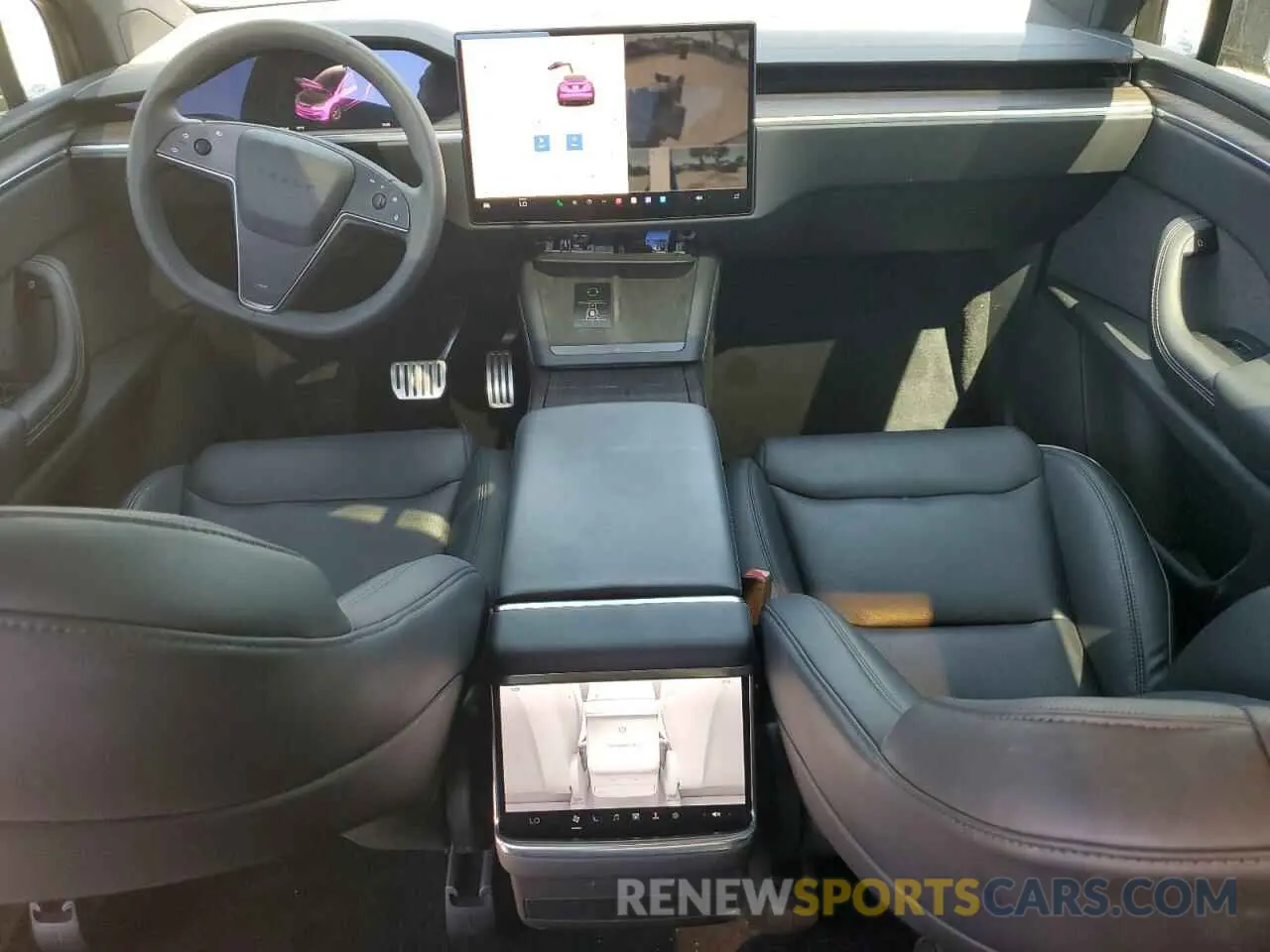 8 Photograph of a damaged car 7SAXCBE58PF412011 TESLA MODEL X 2023