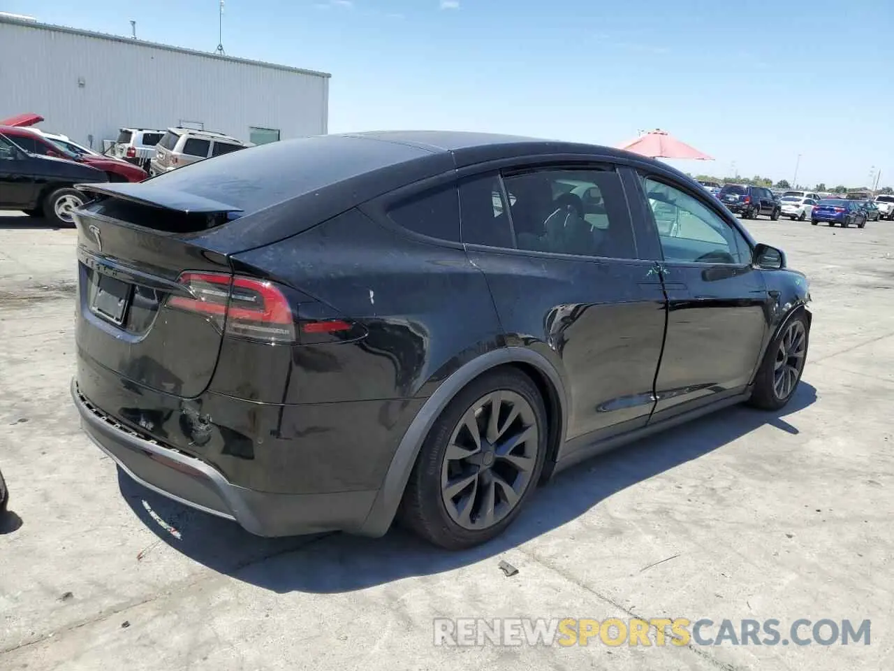 3 Photograph of a damaged car 7SAXCBE59PF377642 TESLA MODEL X 2023
