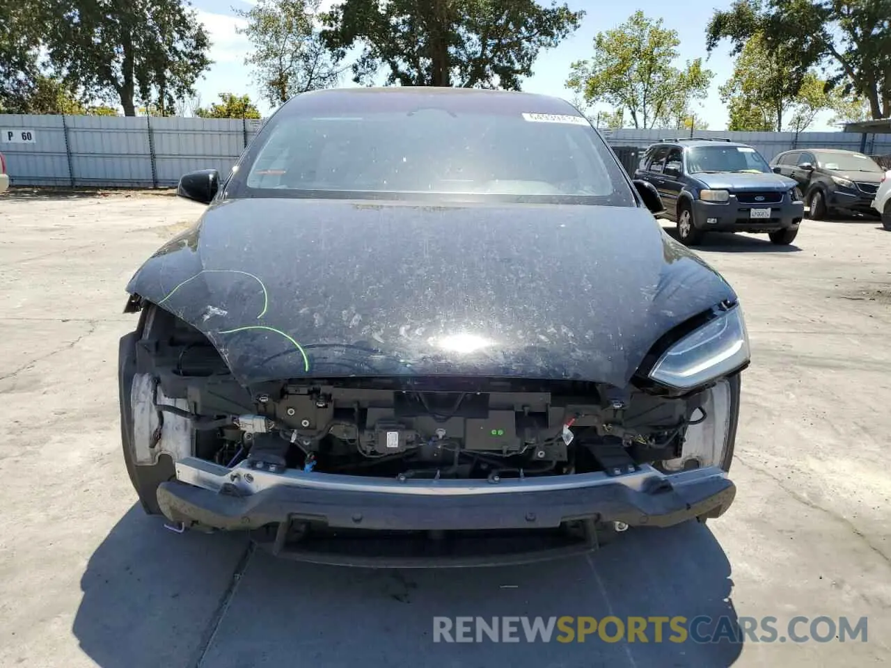 5 Photograph of a damaged car 7SAXCBE59PF377642 TESLA MODEL X 2023