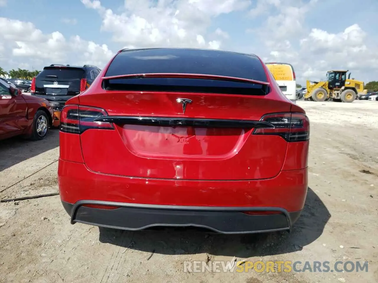 6 Photograph of a damaged car 7SAXCBE5XPF367136 TESLA MODEL X 2023