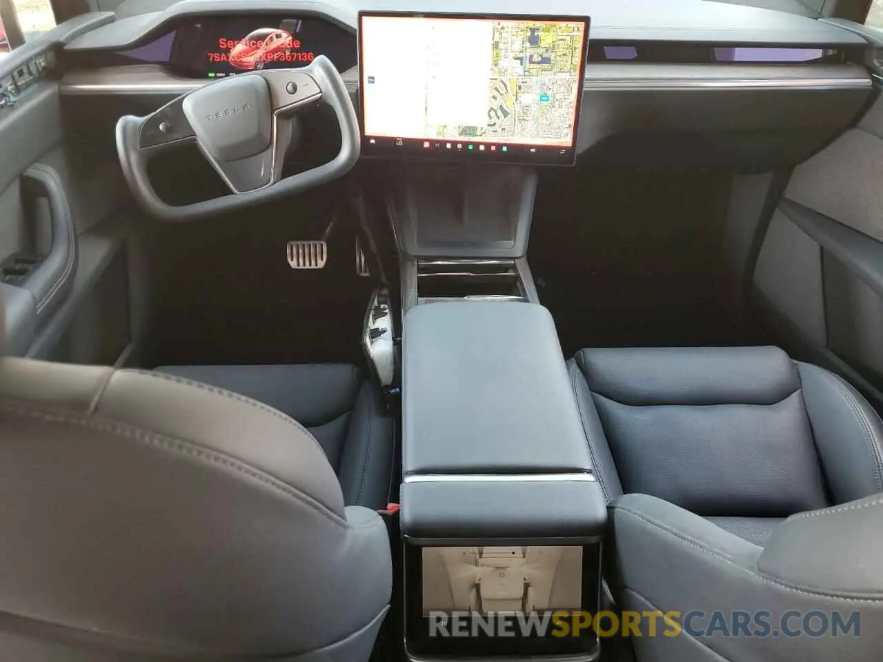 8 Photograph of a damaged car 7SAXCBE5XPF367136 TESLA MODEL X 2023