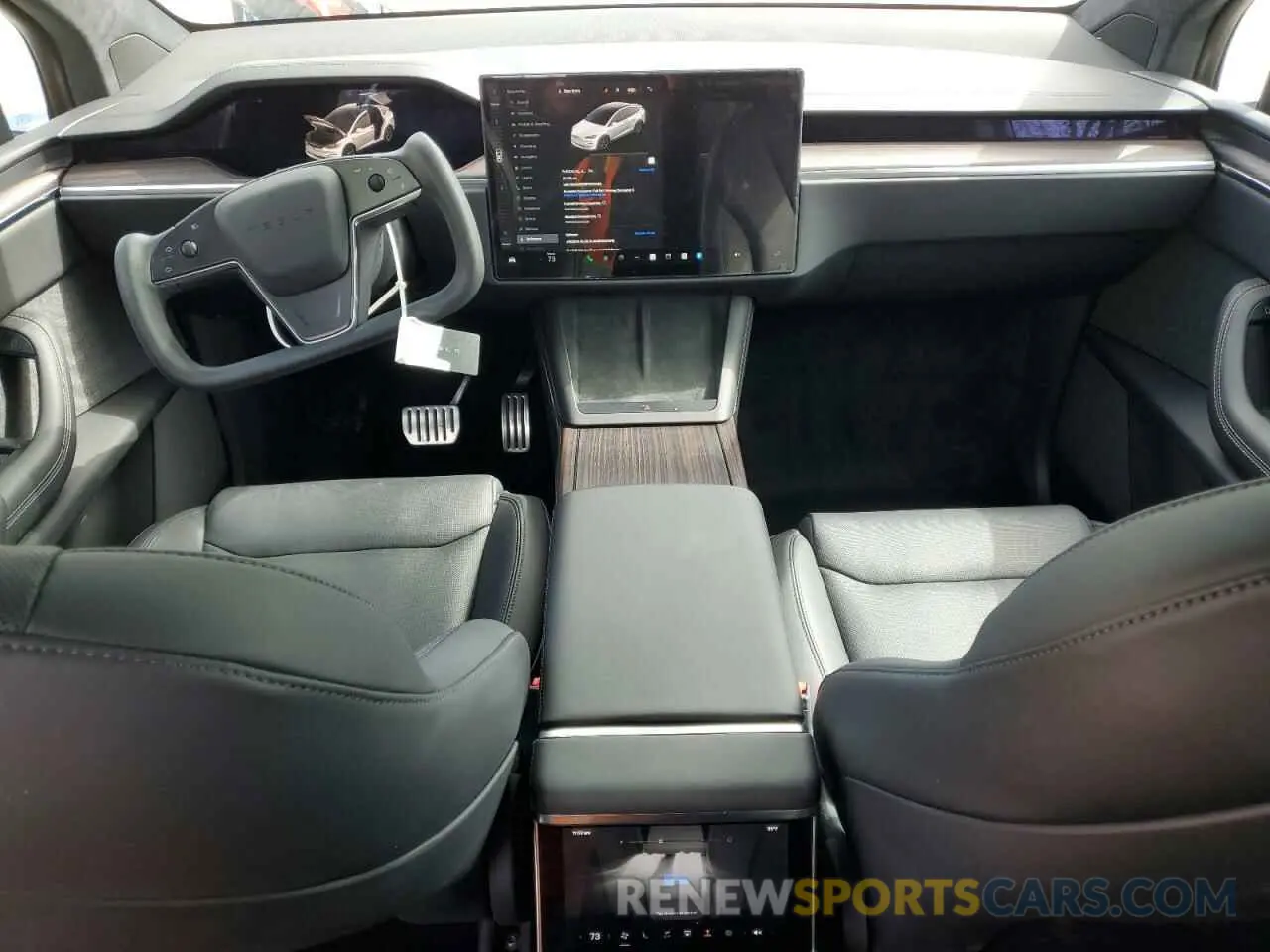 8 Photograph of a damaged car 7SAXCBE5XPF370425 TESLA MODEL X 2023