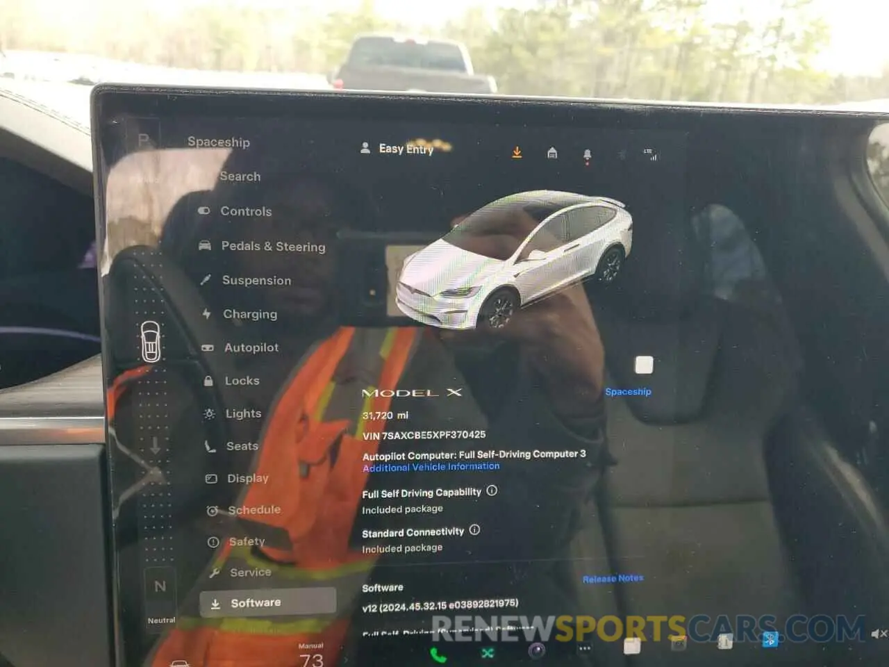 9 Photograph of a damaged car 7SAXCBE5XPF370425 TESLA MODEL X 2023