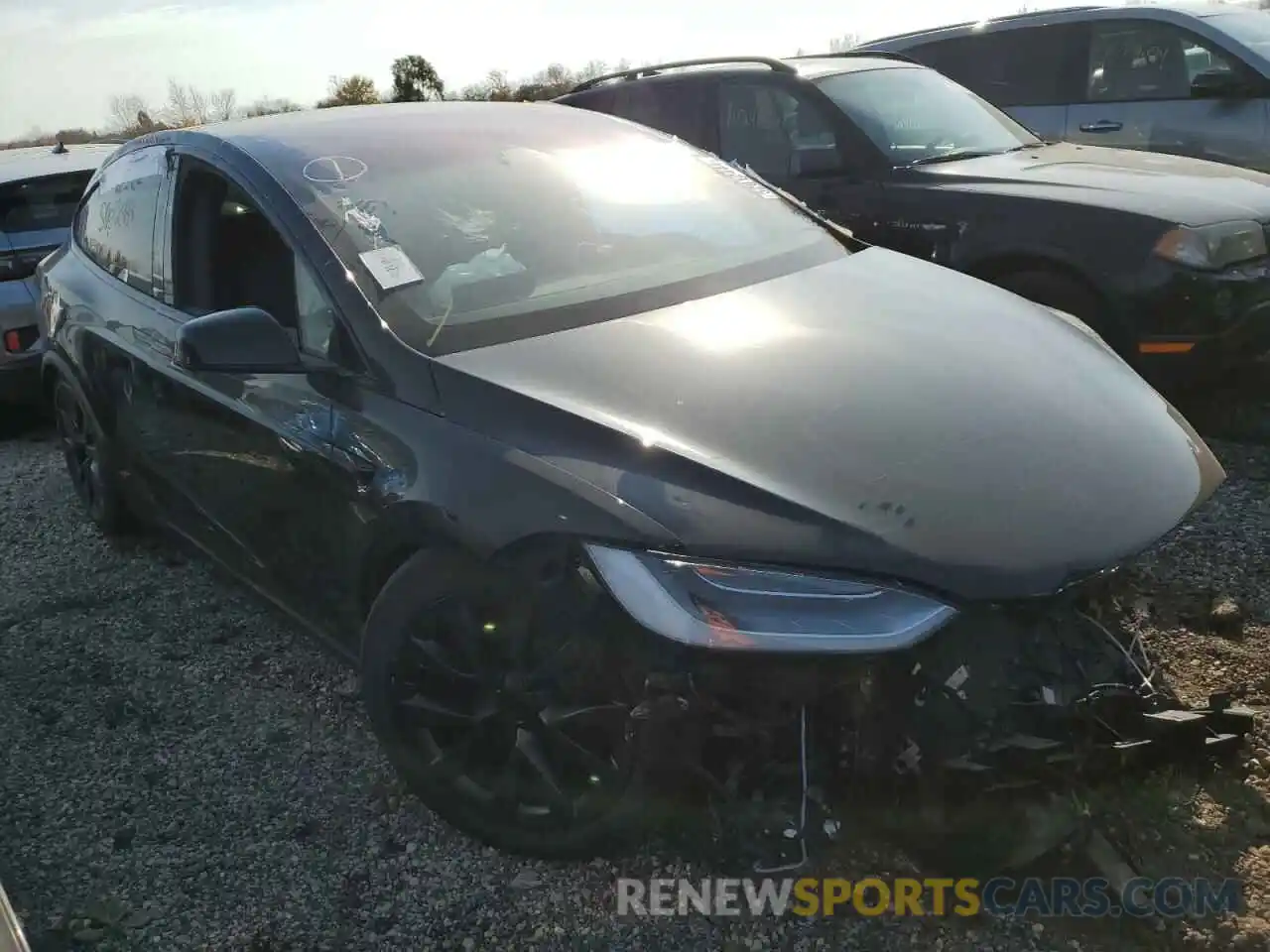 4 Photograph of a damaged car 7SAXCBE5XPF377102 TESLA MODEL X 2023